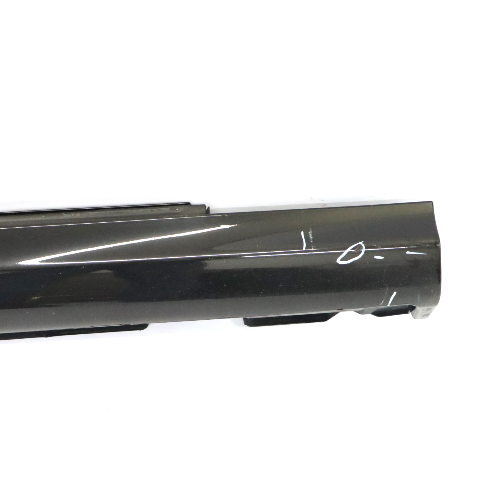 Mercedes CLK C209 Side Skirt Door Sill Cover Right O/S Obsidian Black - 197