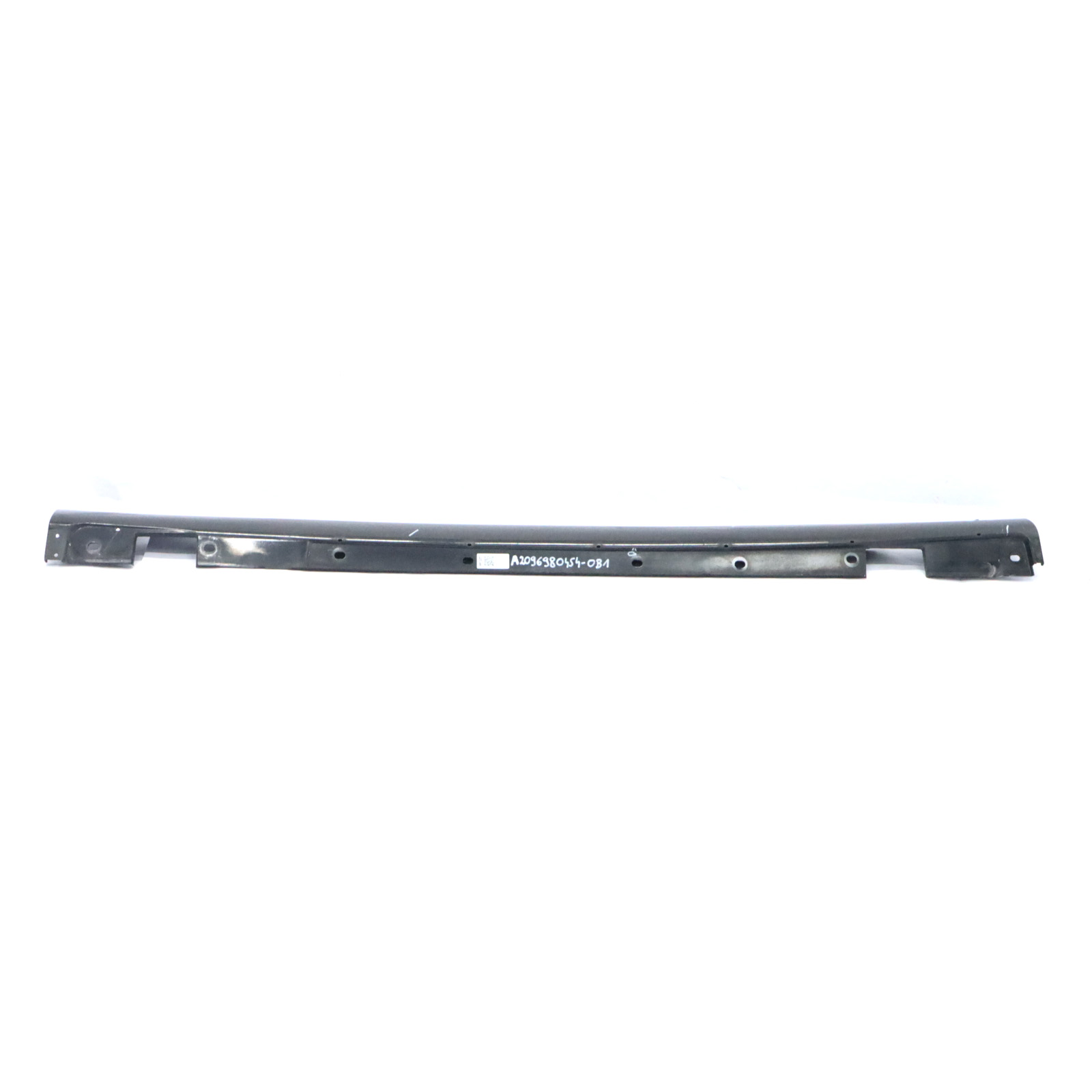 Mercedes CLK C209 Side Skirt Door Sill Cover Right O/S Obsidian Black - 197