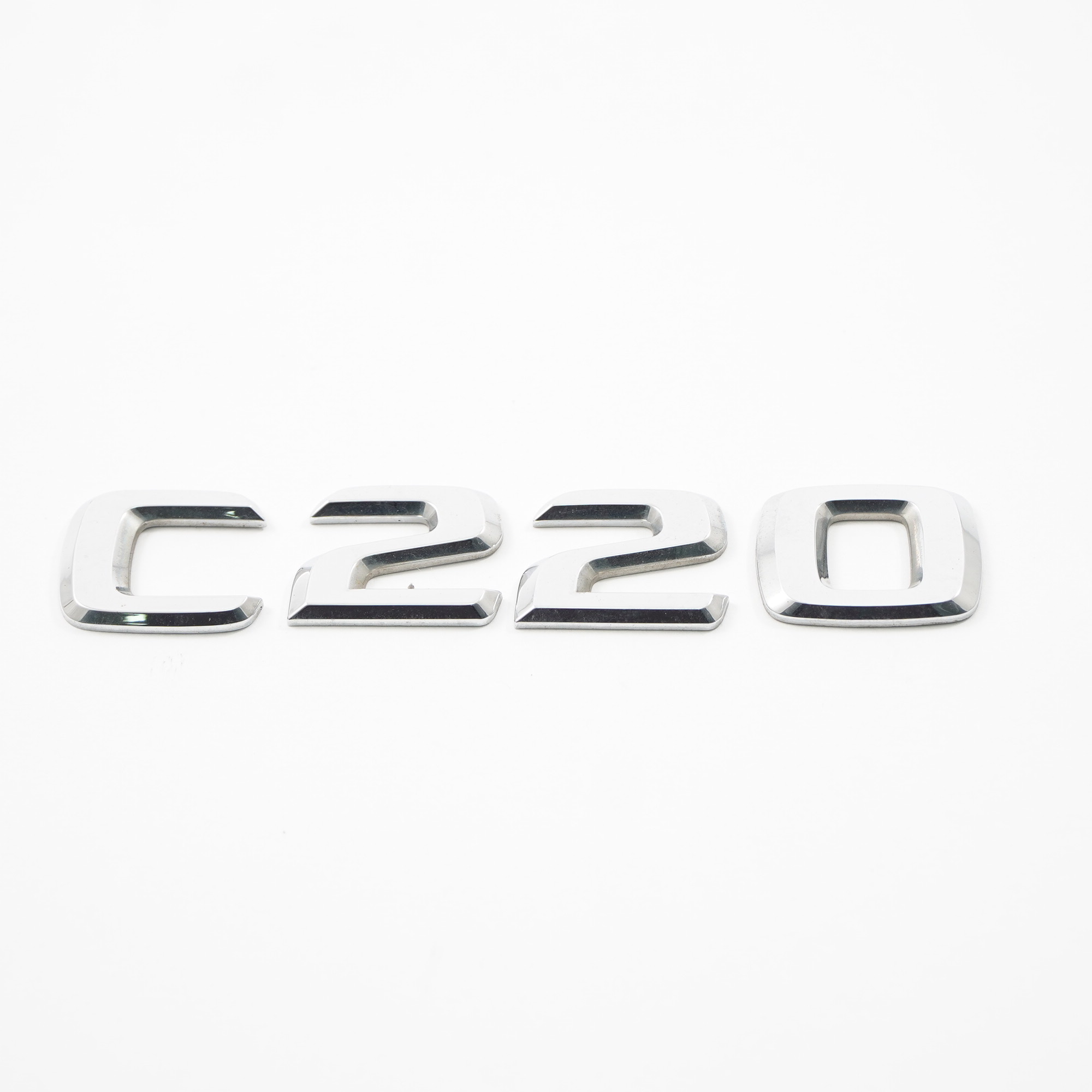 Mercedes W209 Schriftzug Emblem C220 CDI Heckklappe Aufgeklebtes Abzeichen