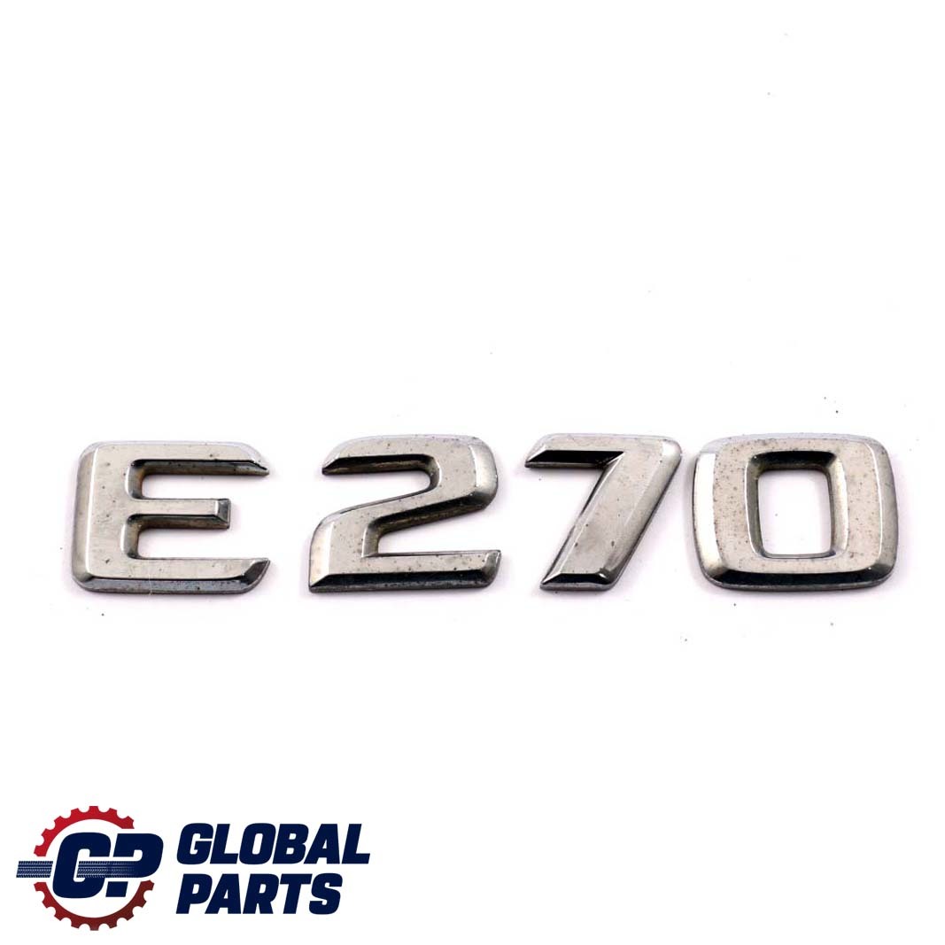 Mercedes-Benz E-Klasse W210 W211 Emblem Hinten Schriftzug Logo E270