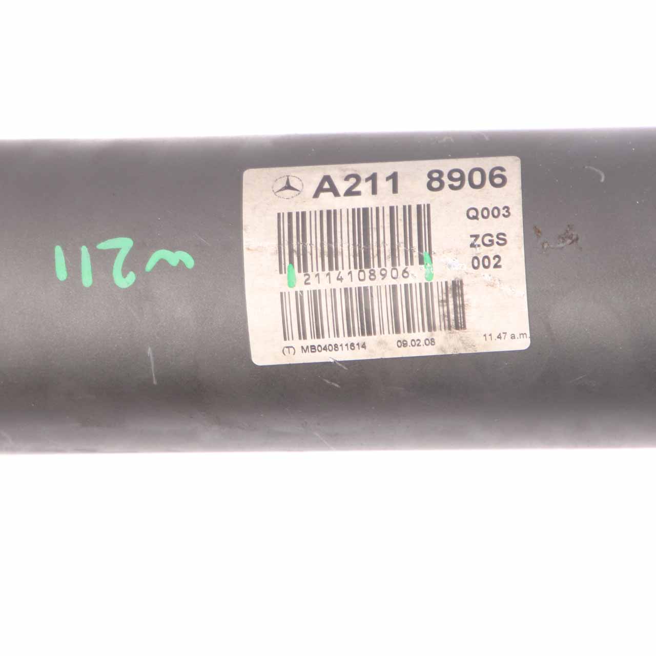 Mercedes W211 OM642 Propshaft Drive Shaft Automatic Transmission A2114108906