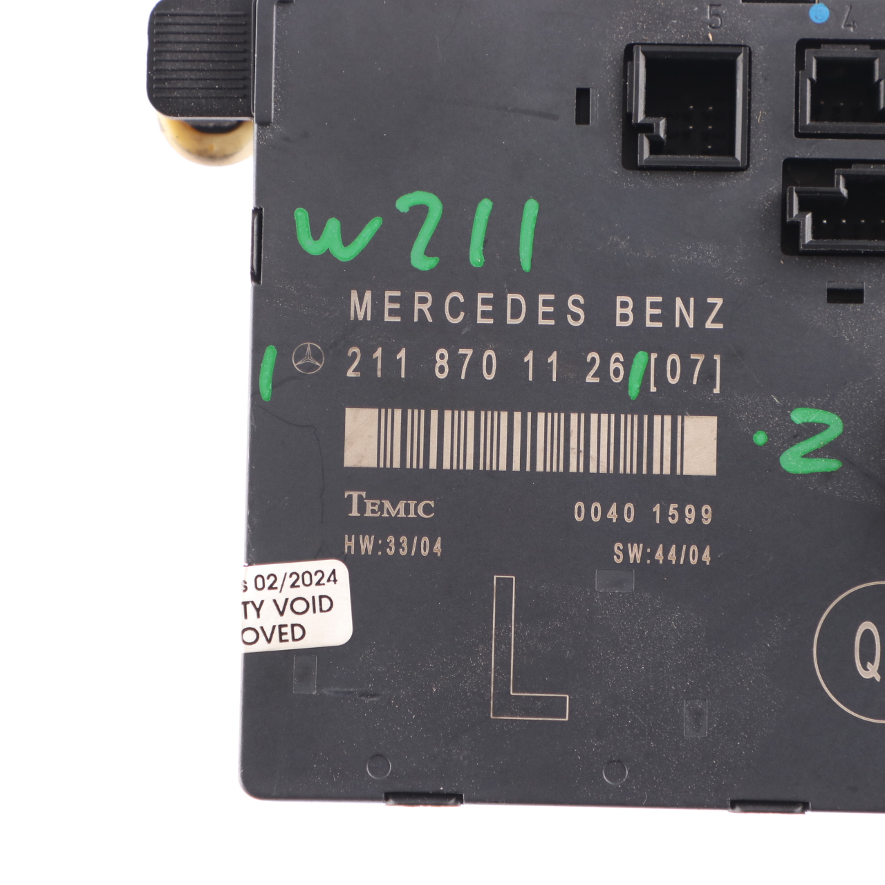 Mercedes W211 Fahrertür Vorne Links Steuermodul A2118701126