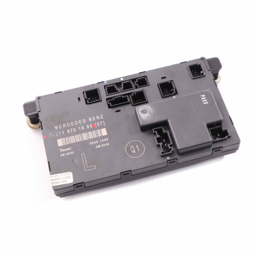 Mercedes W211 Tür modul vorne links Steuergerät ECU A2118701985