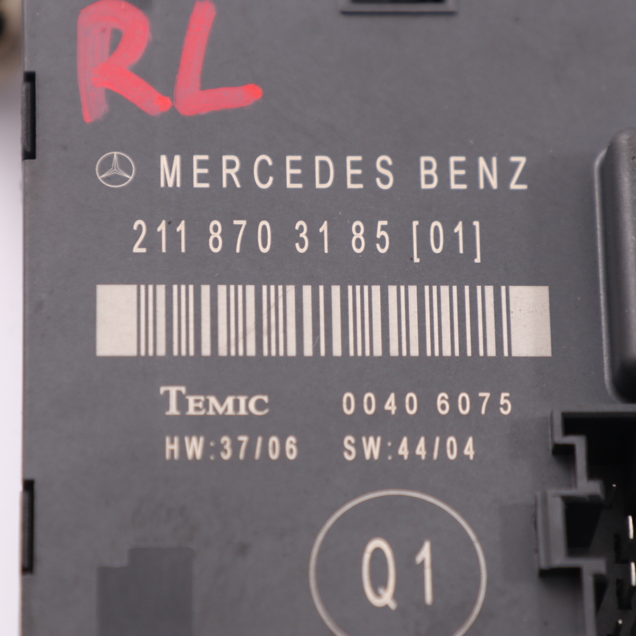 Mercedes W211 Tür modul hinten links Steuergerät ECU A2118703185