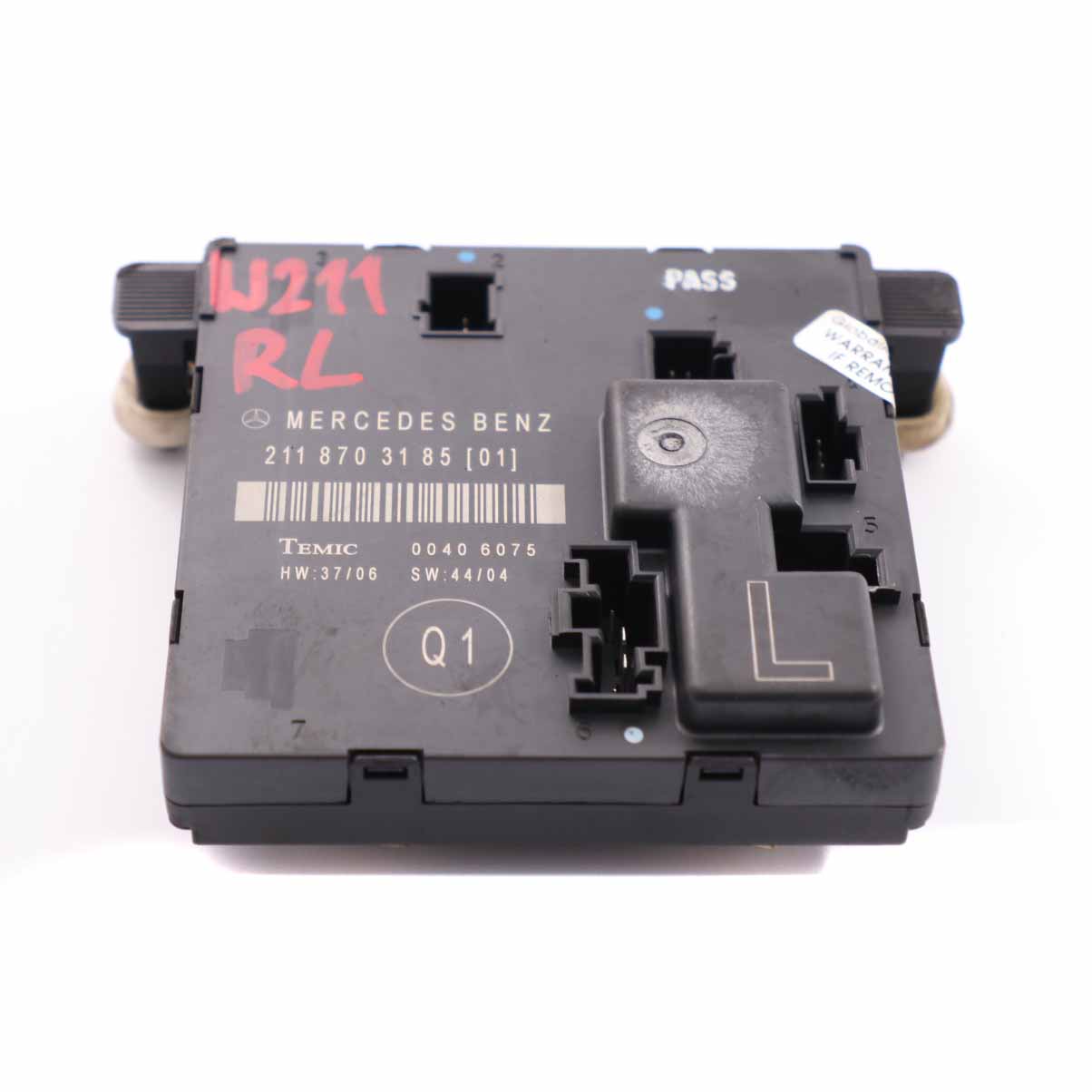 Mercedes W211 Tür modul hinten links Steuergerät ECU A2118703185