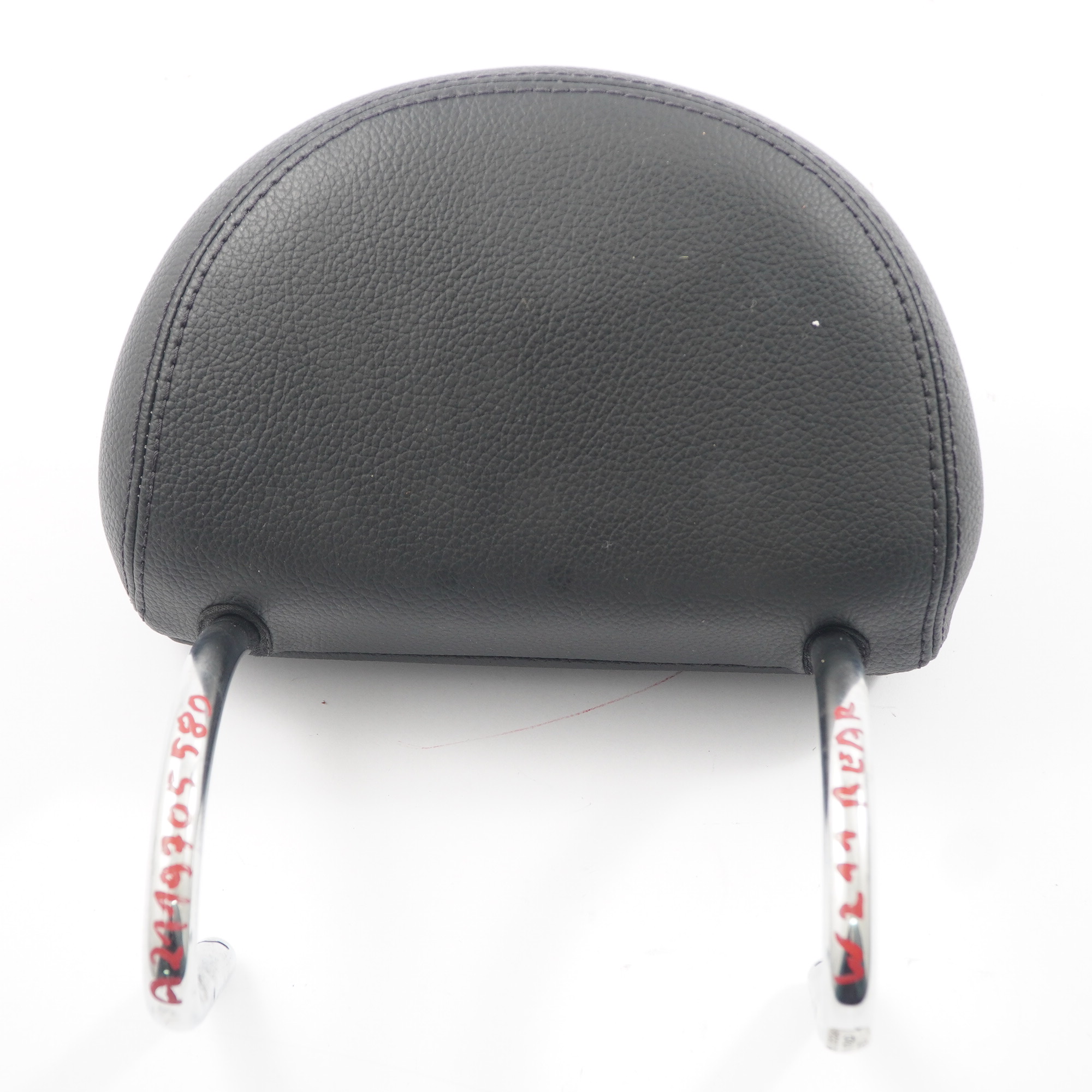 Mercedes W211 Saloon Rear Seat Headrest Leather Black Head Rest Covering