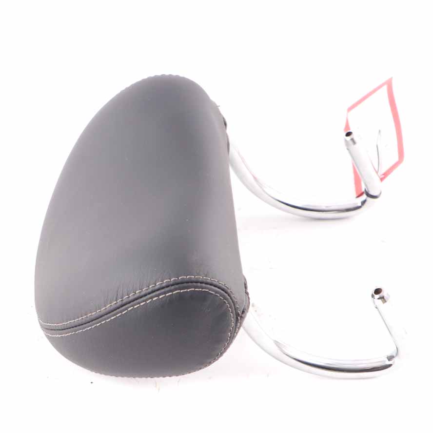 Mercedes W211 Saloon Rear Seat Headrest Leather Black Head Rest