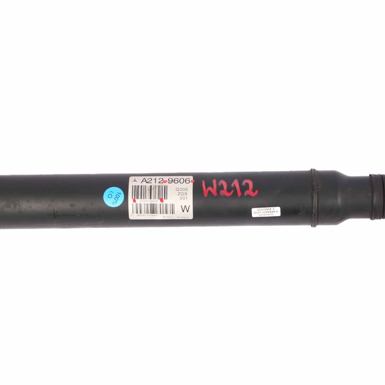 Mercedes W212 Propshaft Shaft OM642 Diesel Drive Shaft Automatic A2124109606