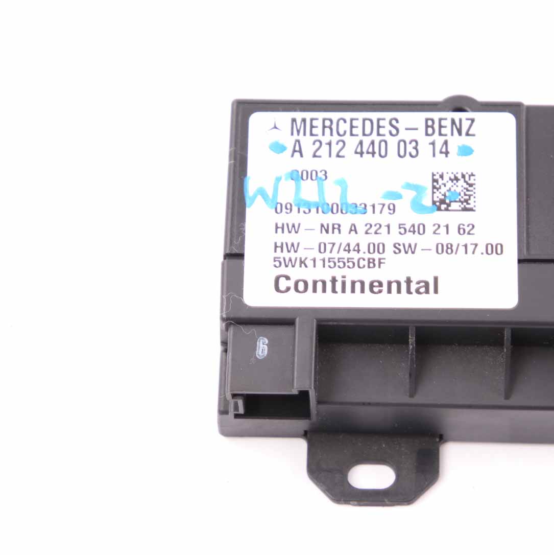 Mercedes W164 W204 Kraftstoffpumpen Modul Steuergerät ECU A2124400314