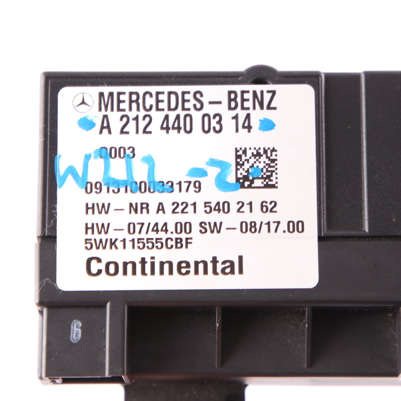 Mercedes W164 W204 Kraftstoffpumpen Modul Steuergerät ECU A2124400314