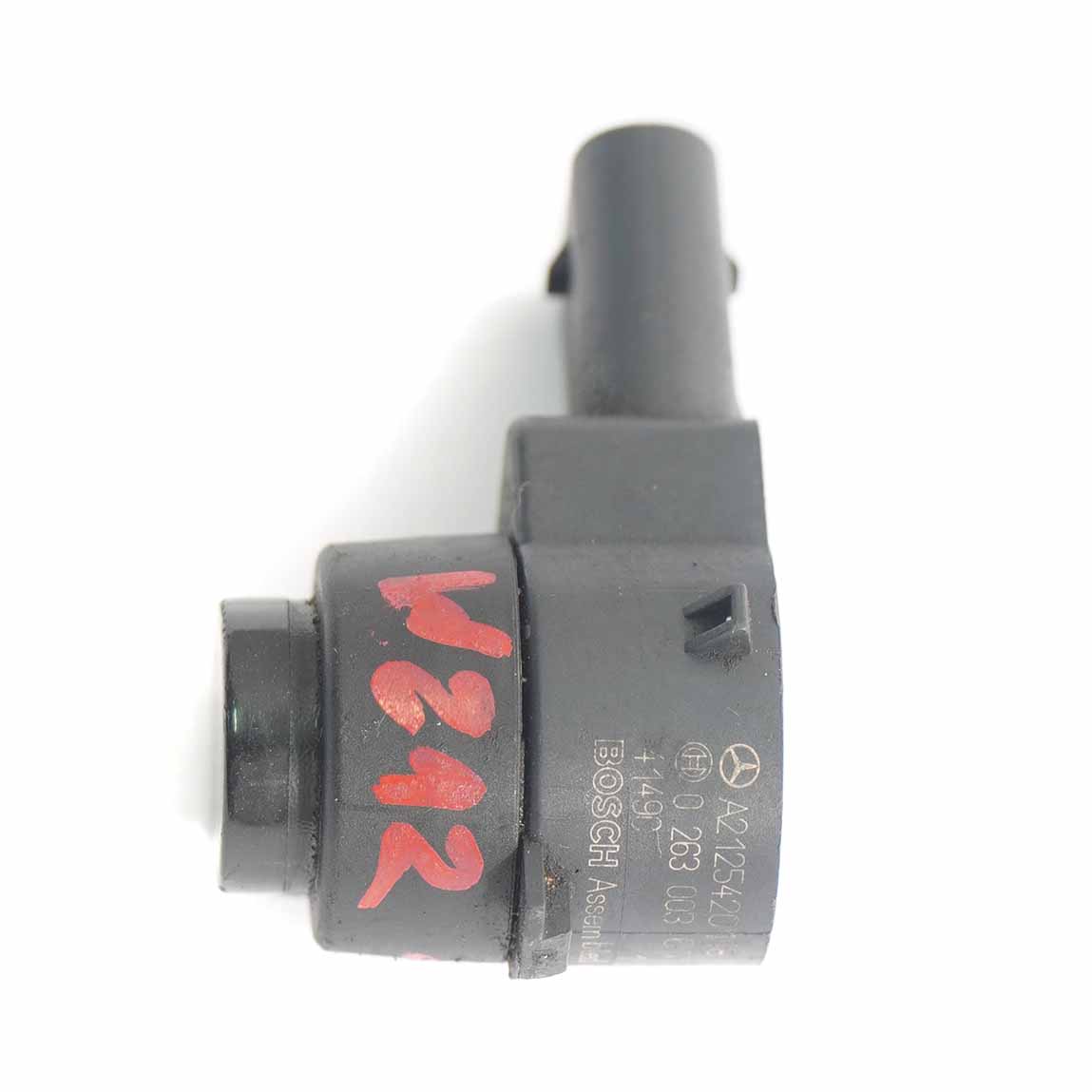 PDC Sensor Mercedes W204 W212 Einparkhilfe vorne Obsidian Schwarz A2125420118