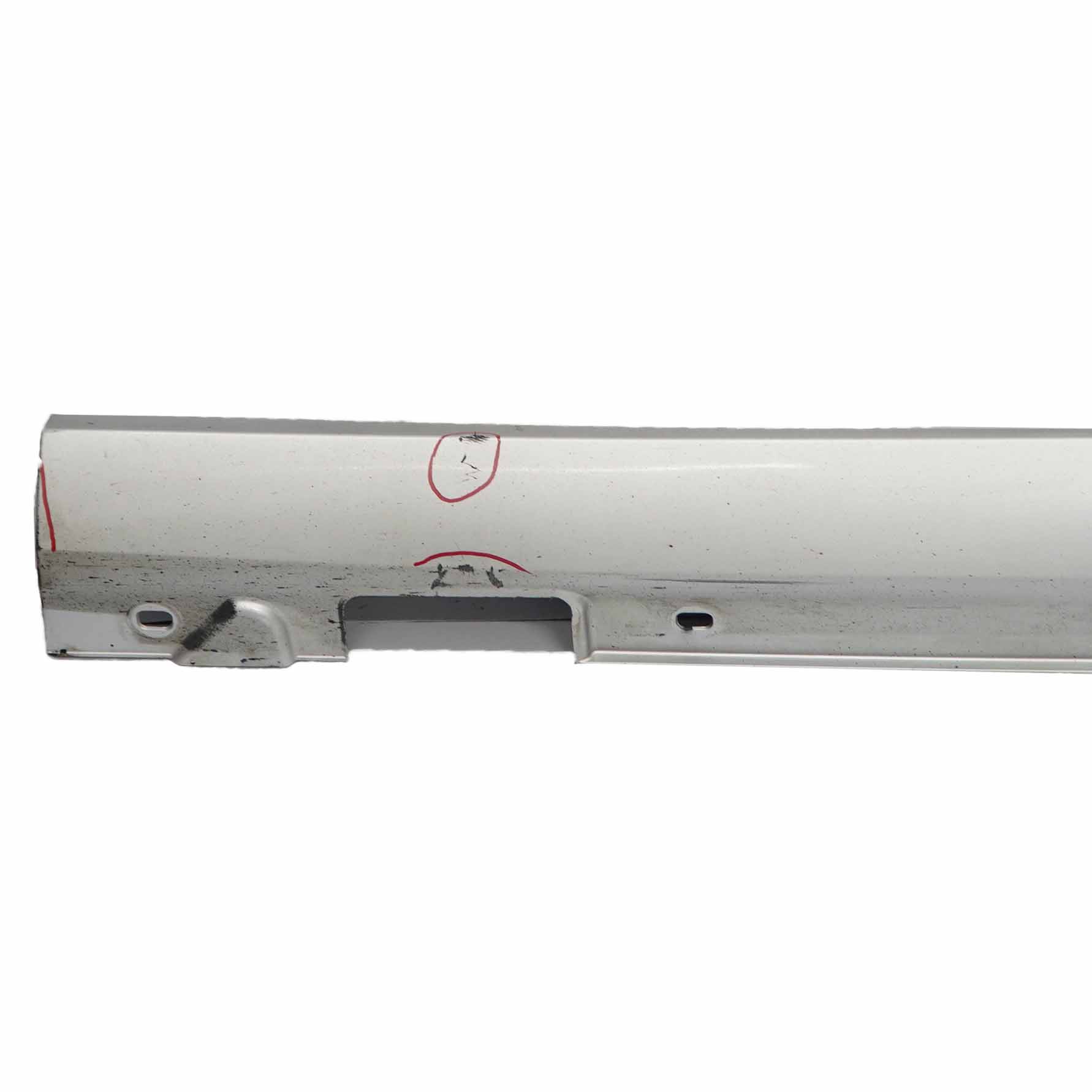 Mercedes W212 Side Skirt Cover Left N/S Sill Panel Saloon Iridium Silver - 775