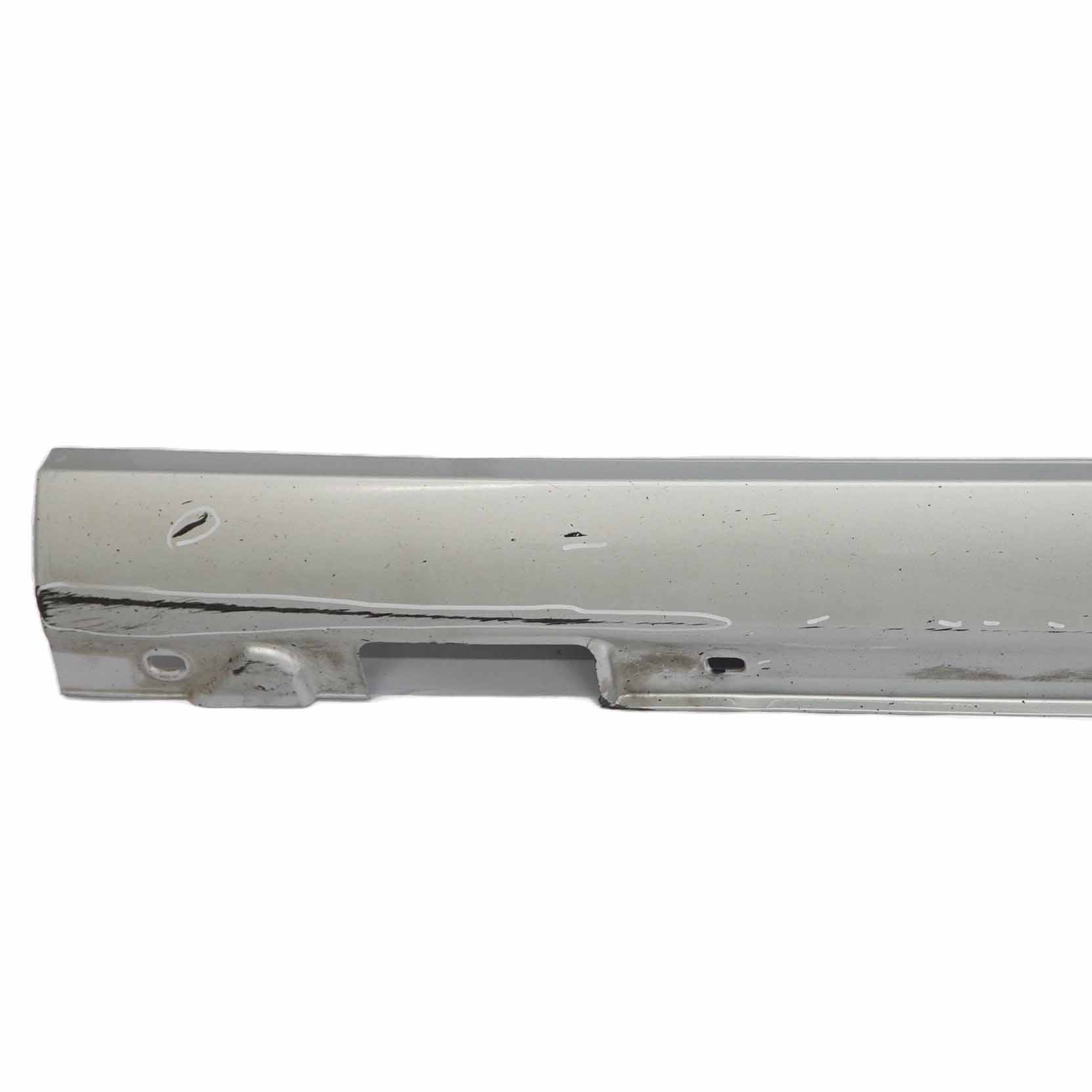 Mercedes W212 Side Skirt Cover Right O/S Sill Panel Saloon Iridium Silver - 775