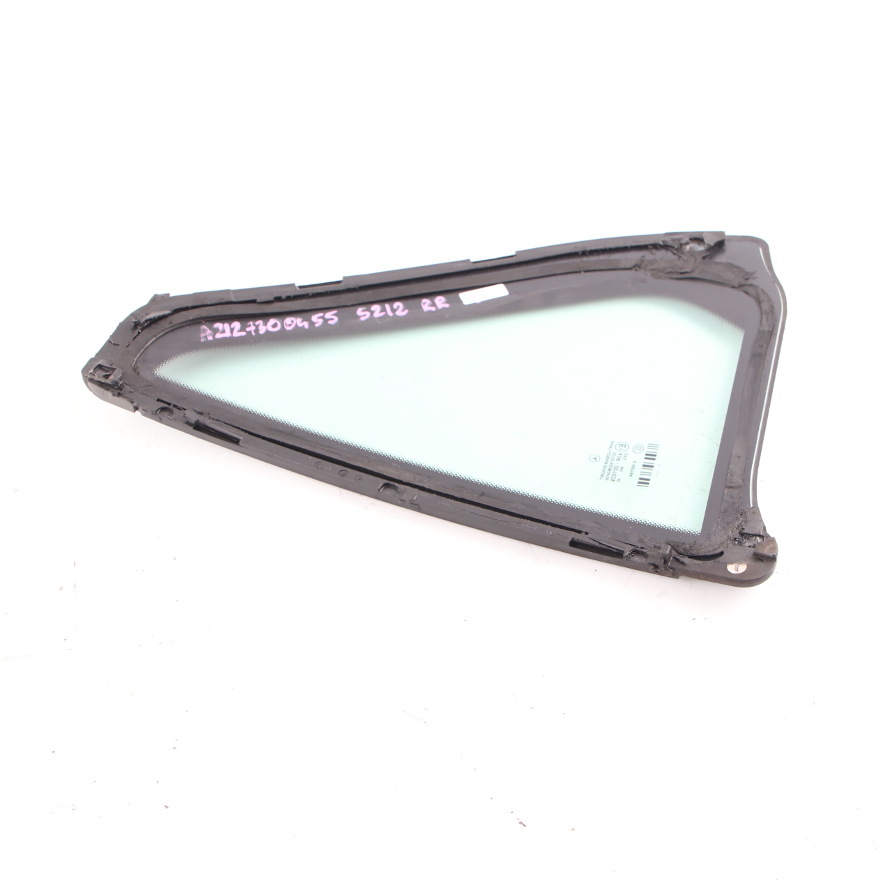 Mercedes W212 Estate Quarter Glass Rear Door Right O/S Window AS2 A2127300455