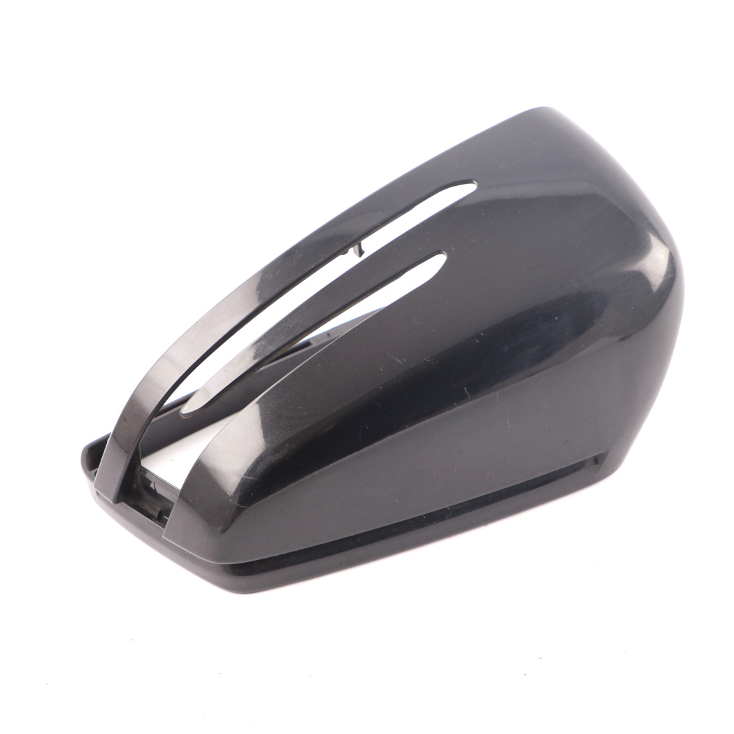 Wing Mirror Cover Mercedes W204 W212 Left N/S Door Housing Obsidian Black 197