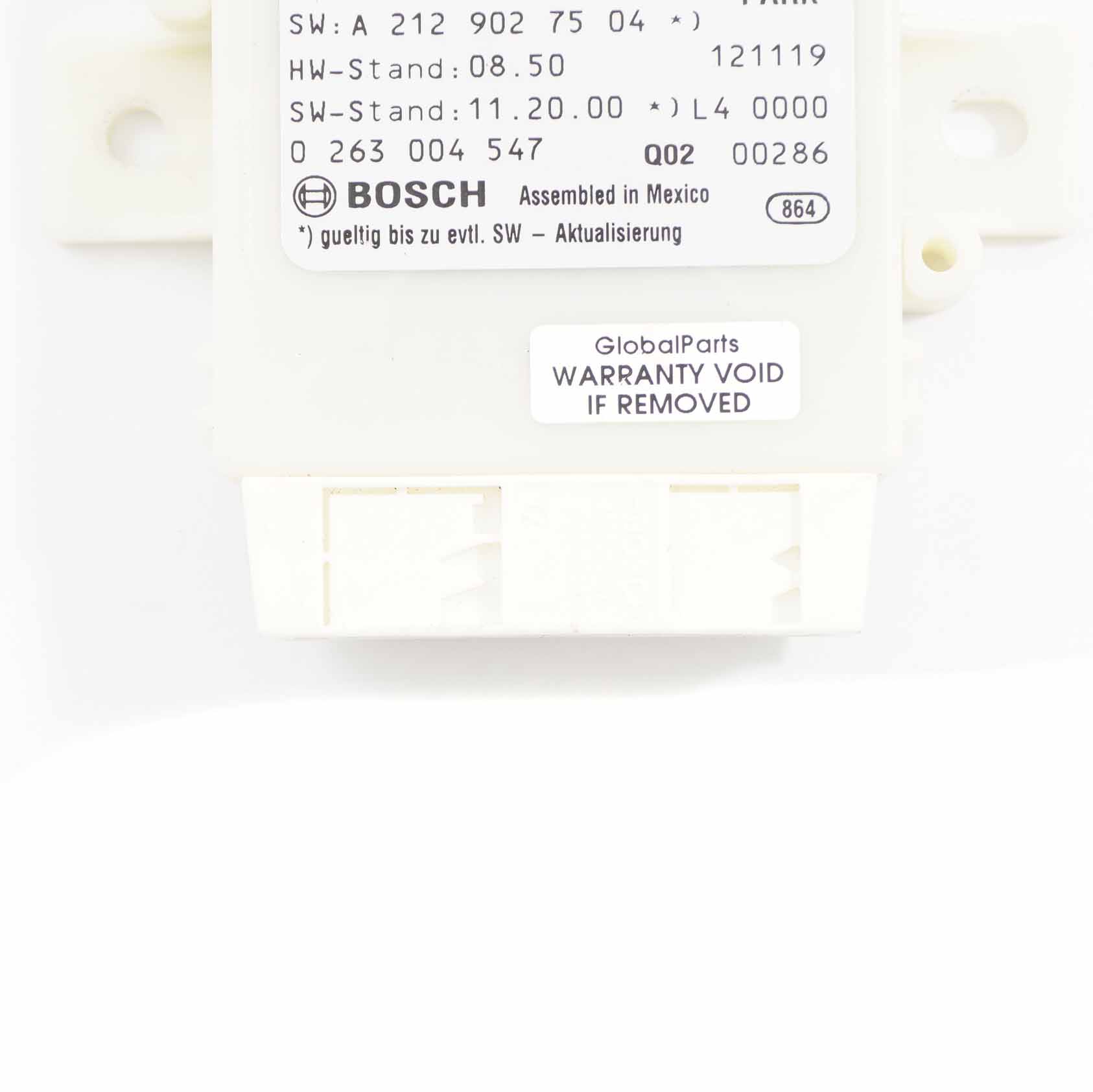 Mercedes W212 PDC Parkabstandsregelung Modul Sensor A2129001711