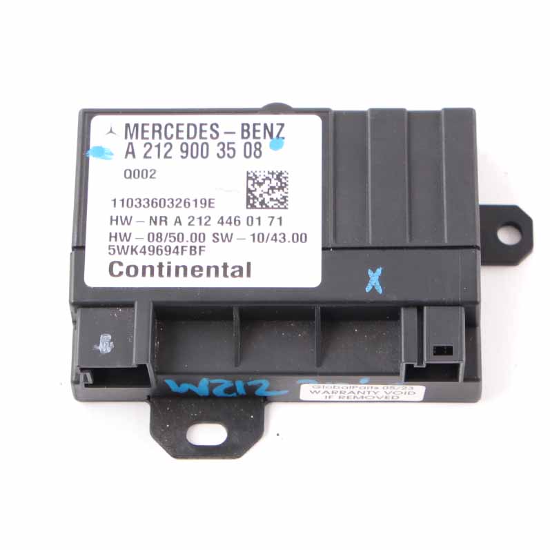 Mercedes W207 W906 Kraftstoff pumpen steuergerät Modul ECU A2129003508