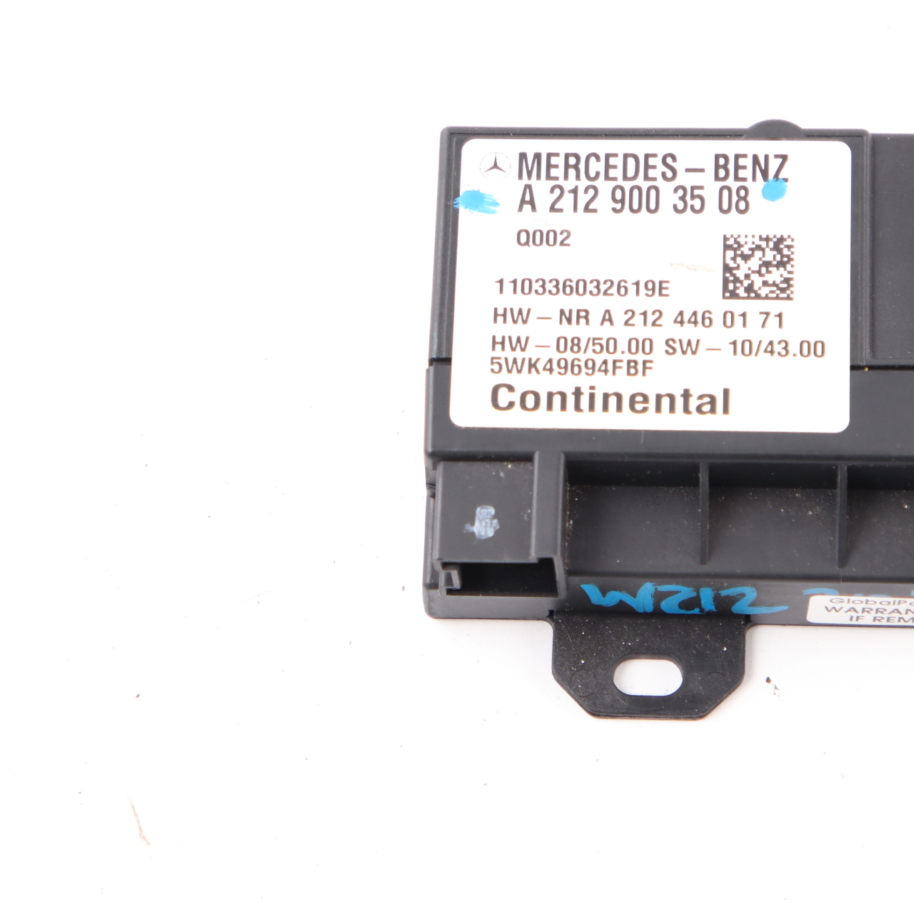 Mercedes W207 W906 Kraftstoff pumpen steuergerät Modul ECU A2129003508