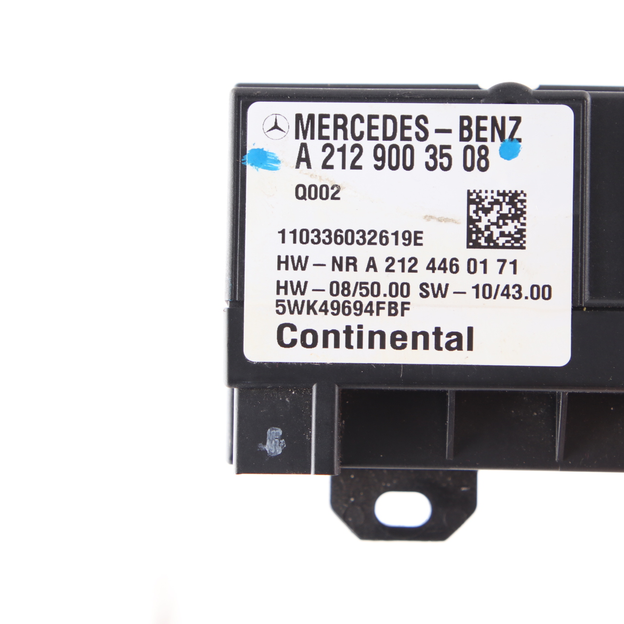 Mercedes W207 W906 Kraftstoff pumpen steuergerät Modul ECU A2129003508