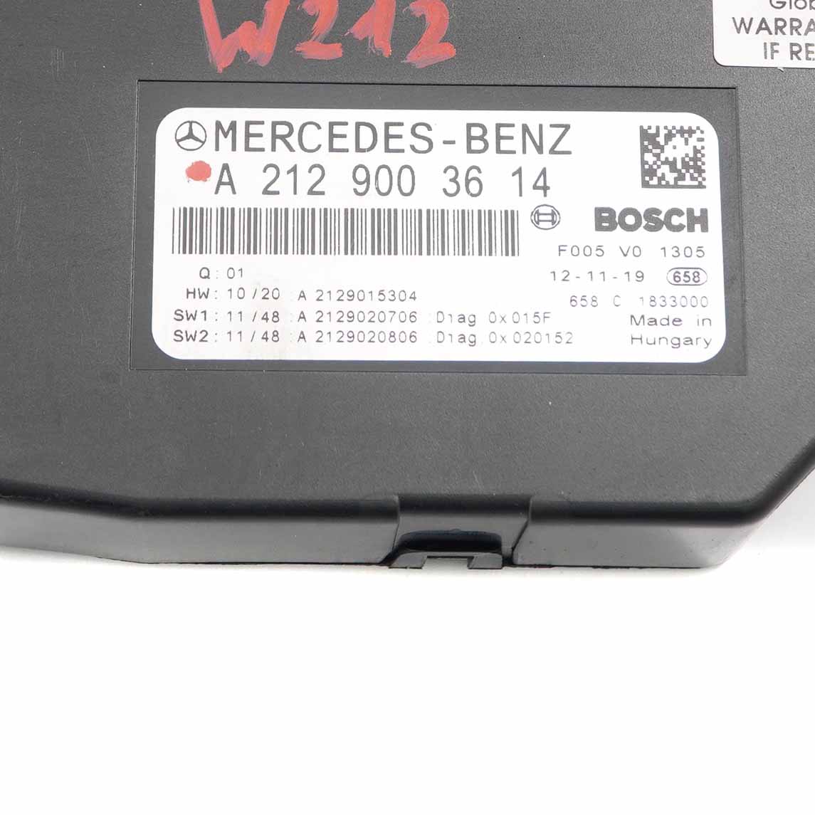 Sicherungskasten Mercedes W212 Steuergerät Elektromodul SAM A2129003614