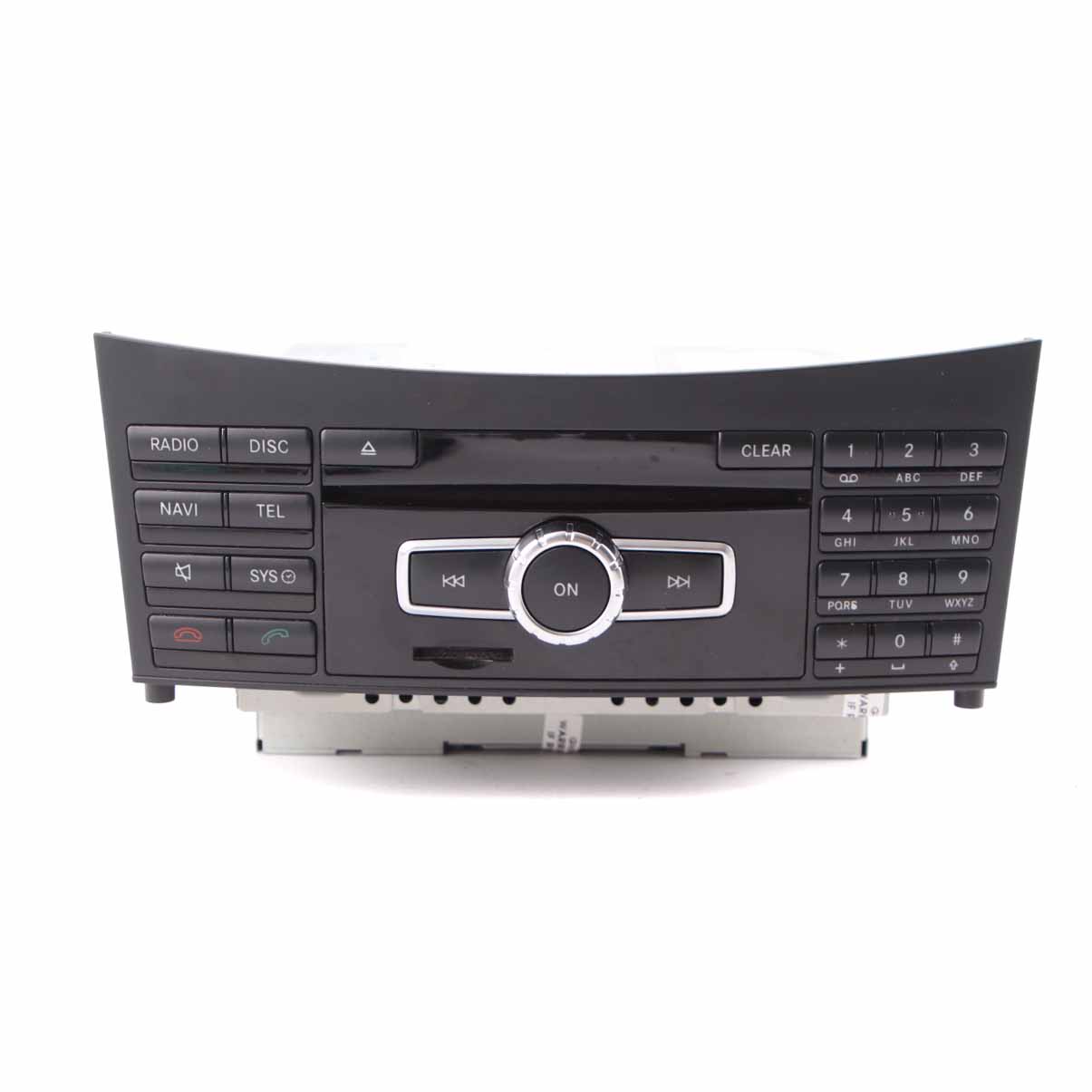 Radio-Hauptgerät Mercedes W212 COMAND Navi CD DVD Player Wechsler A2129005327