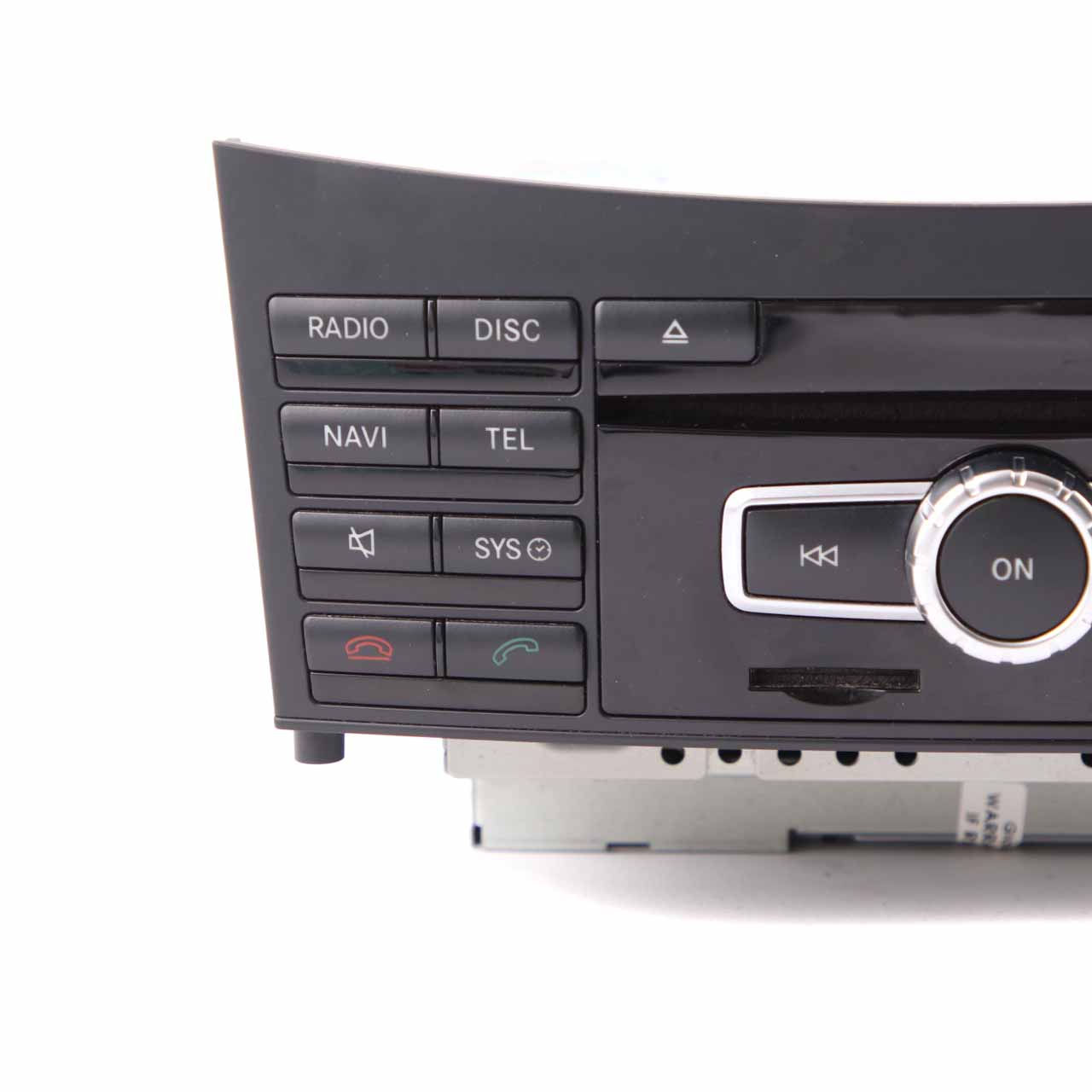 Radio-Hauptgerät Mercedes W212 COMAND Navi CD DVD Player Wechsler A2129005327