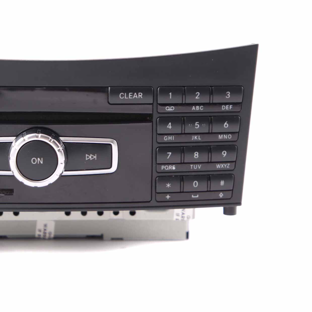 Radio-Hauptgerät Mercedes W212 COMAND Navi CD DVD Player Wechsler A2129005327