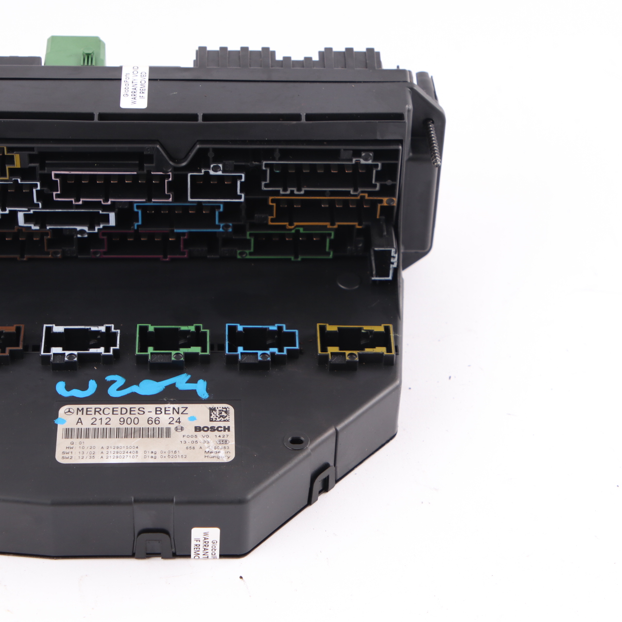 Sicherungskasten Mercedes W204 Front Relais Steuergerät Modul SAM A2129006624