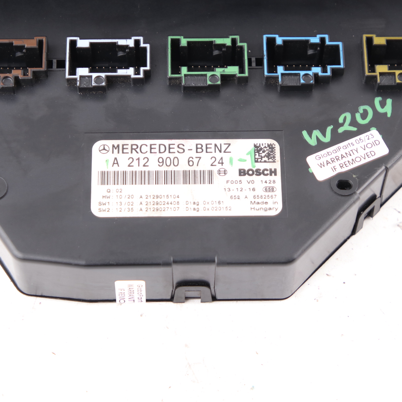 Sicherungskasten Mercedes W204 S204 W212 SAM Steuergerät Modul A2129006724