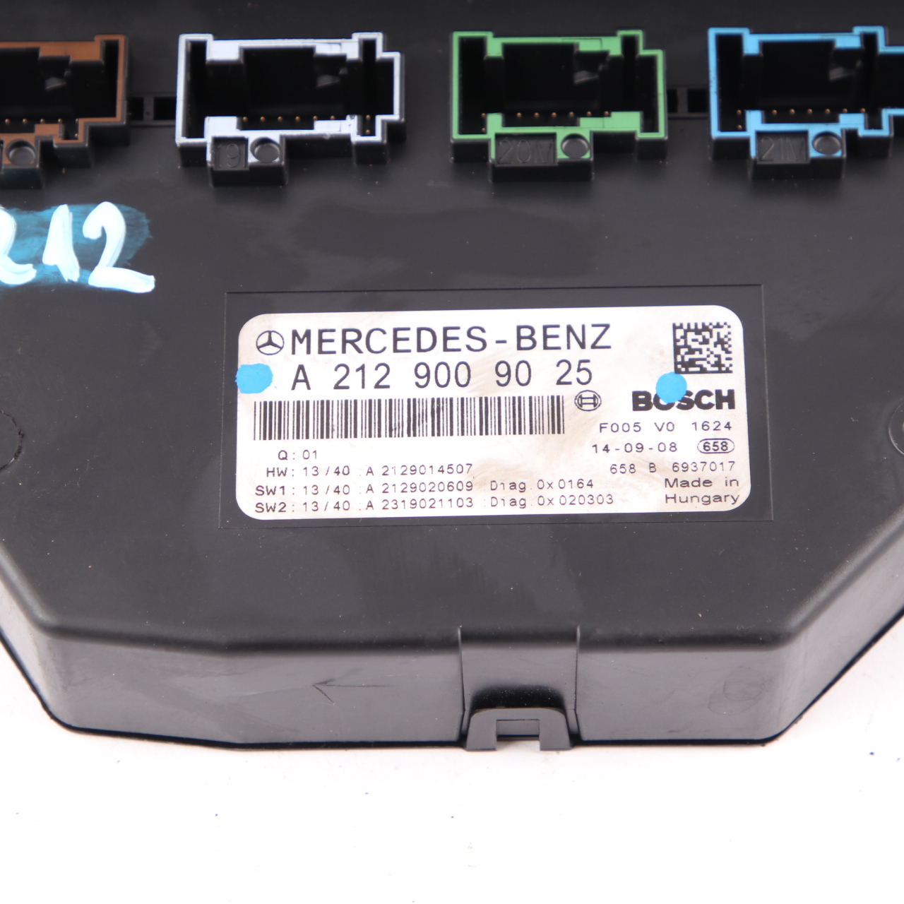 Mercedes W212 Sicherungskasten Front Relais Steuereinheit Modul SAM A2129009025