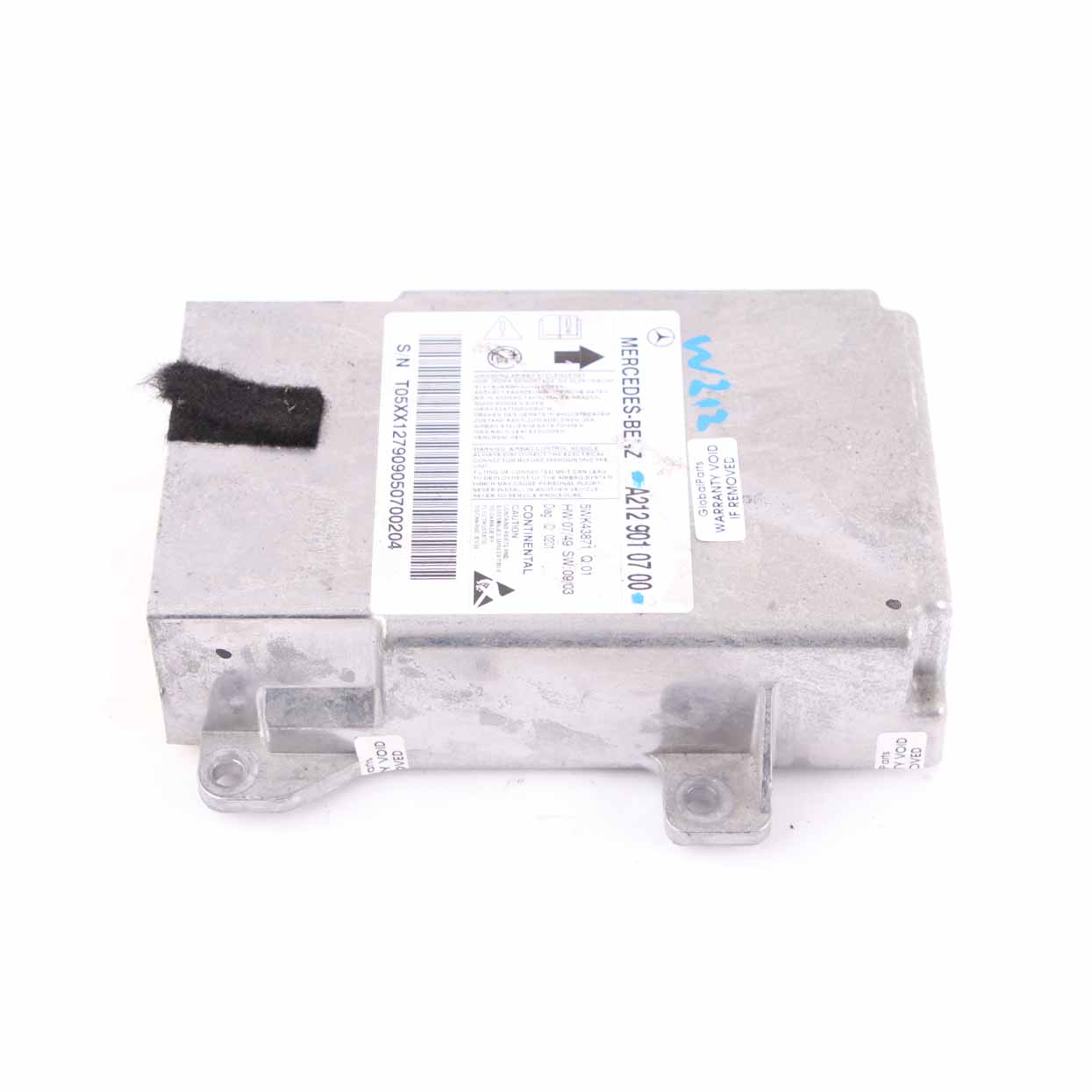 Mercedes W212 ECU Steuergerät Sensor Modul Airbag A2129010700