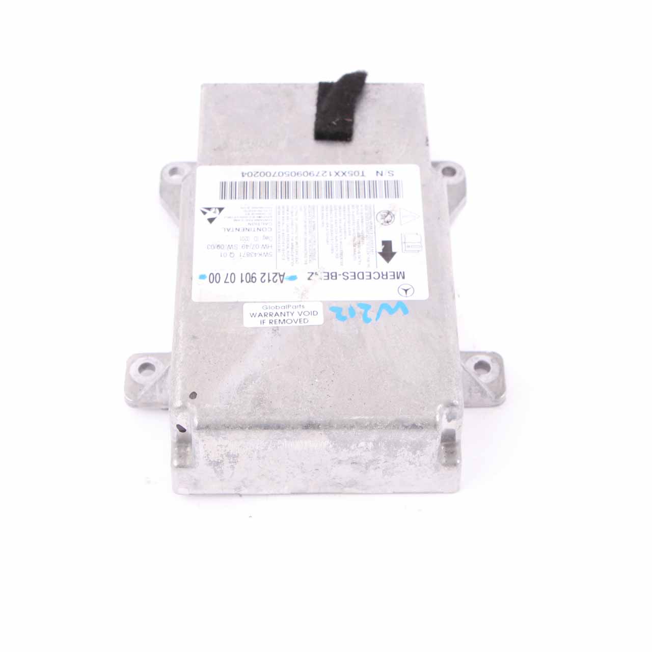 Mercedes W212 ECU Steuergerät Sensor Modul Airbag A2129010700