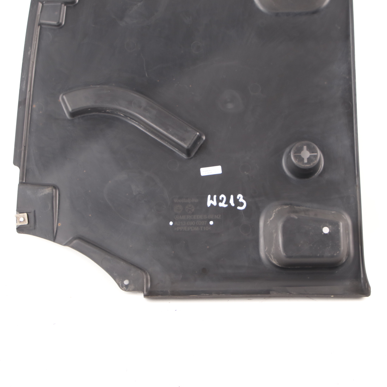 Mercedes W213 Underfloor Panel Right O/S Underride Underbody Shield A2136900207