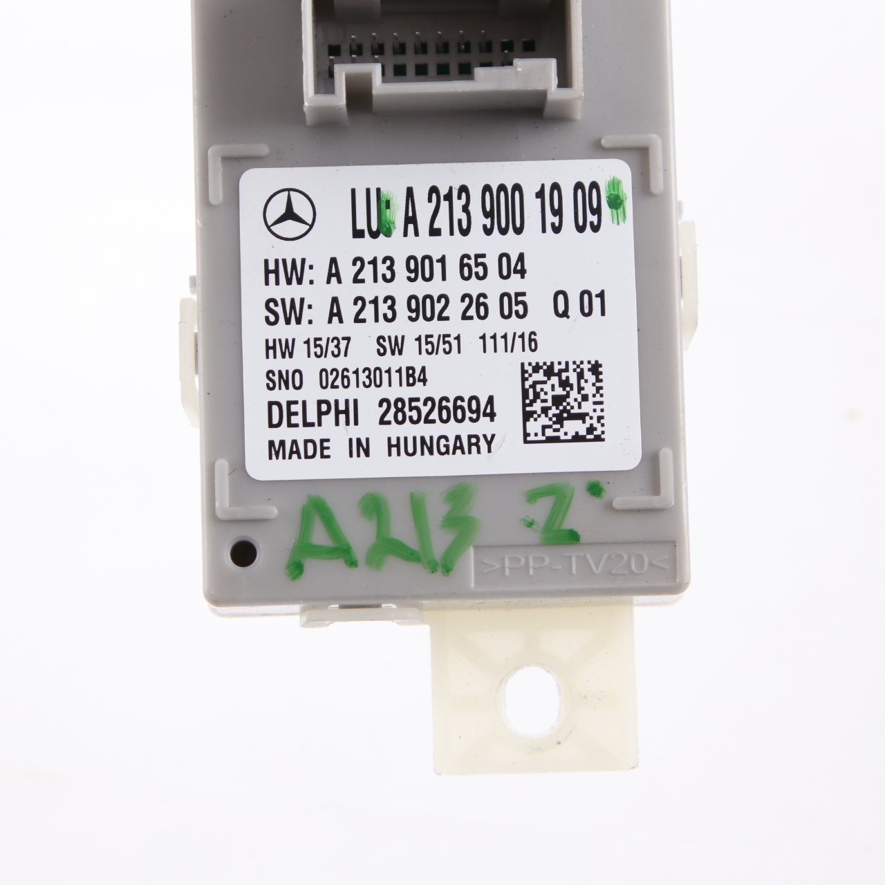 Mercedes W213 Umgebungsbeleuchtung Steuergerät Modul ECU A2139001909