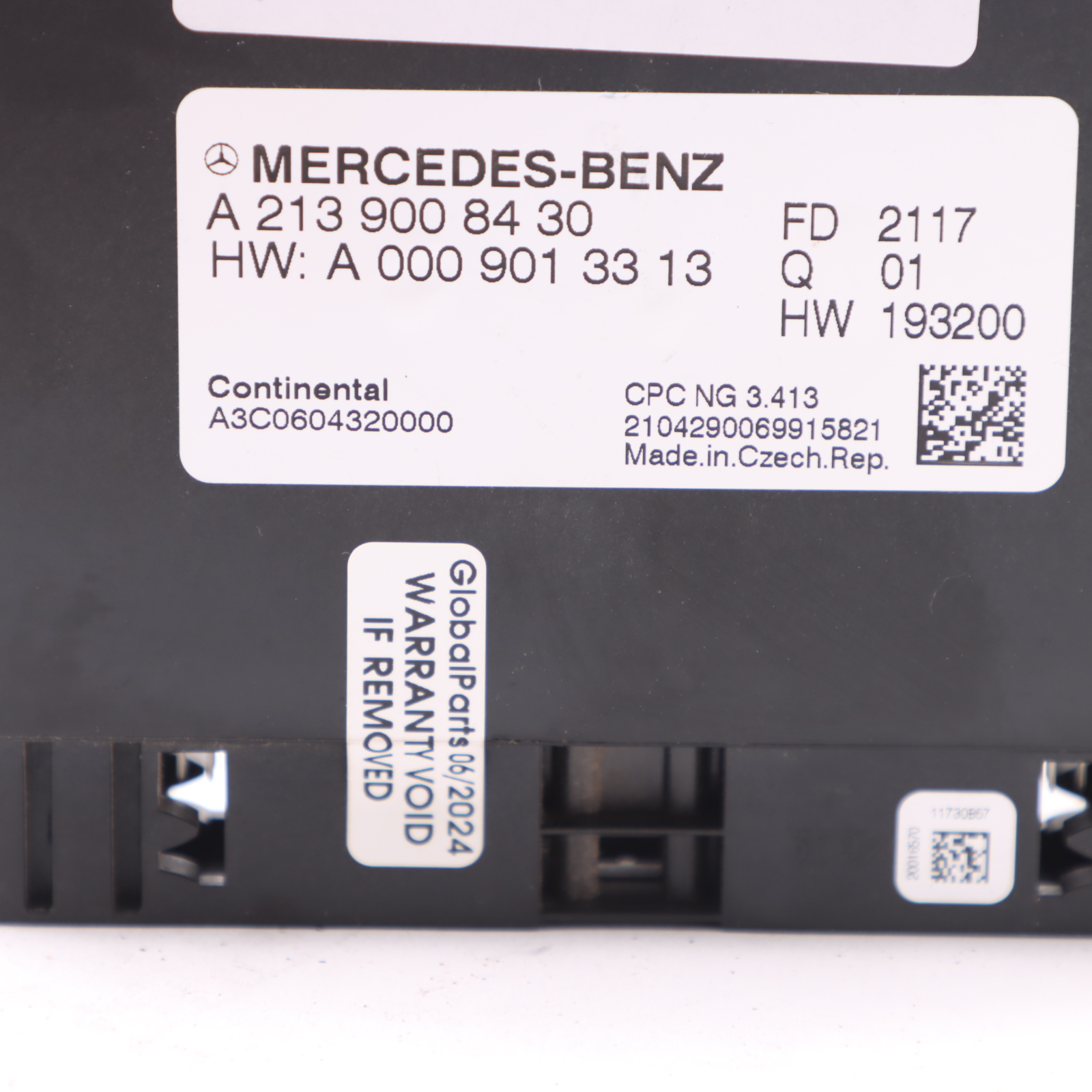 Mercedes W910 Getriebe steuerungs modul A2139008430