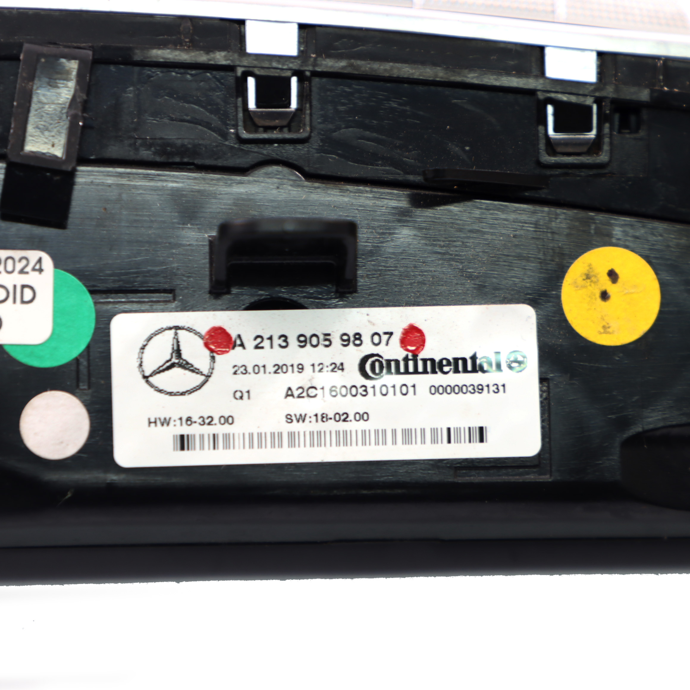 Klimaanlage Panel Mercedes W213 W238 Klimasteuerung Schalter A2139059807