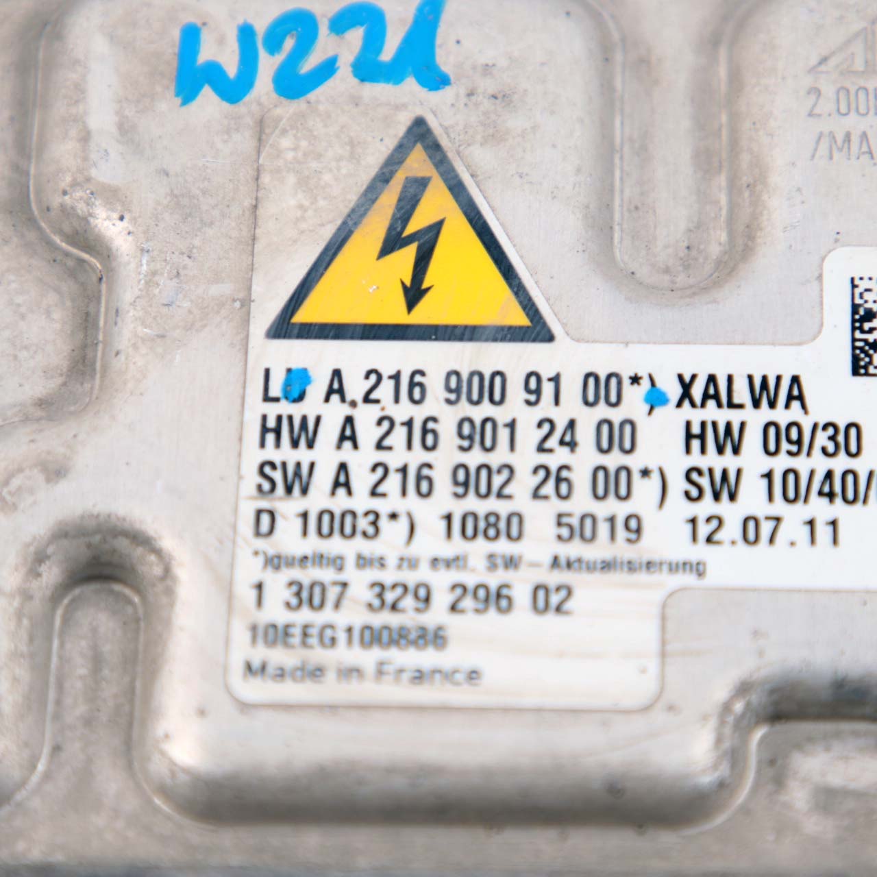 Mercedes W221 Xenon Scheinwerfer Ballast Steuergerät Modul