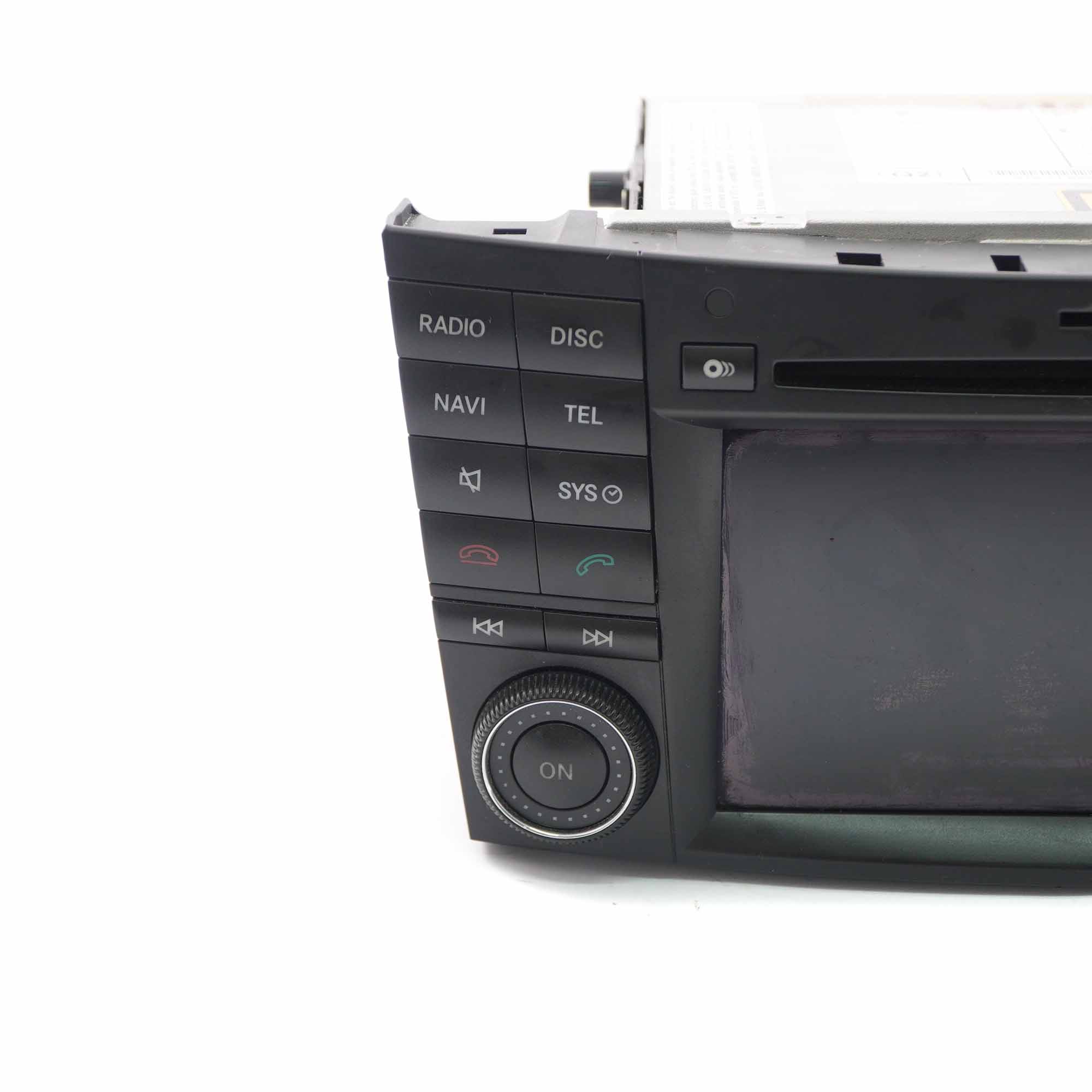 Mercedes W219 Hauptgerät CD Spieler Radio Audio COMAND Navigation A2199001100