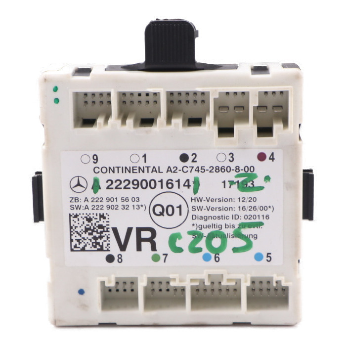 Modul Mercedes C205 Vordertür rechts Steuermodul Einheit A2229001614