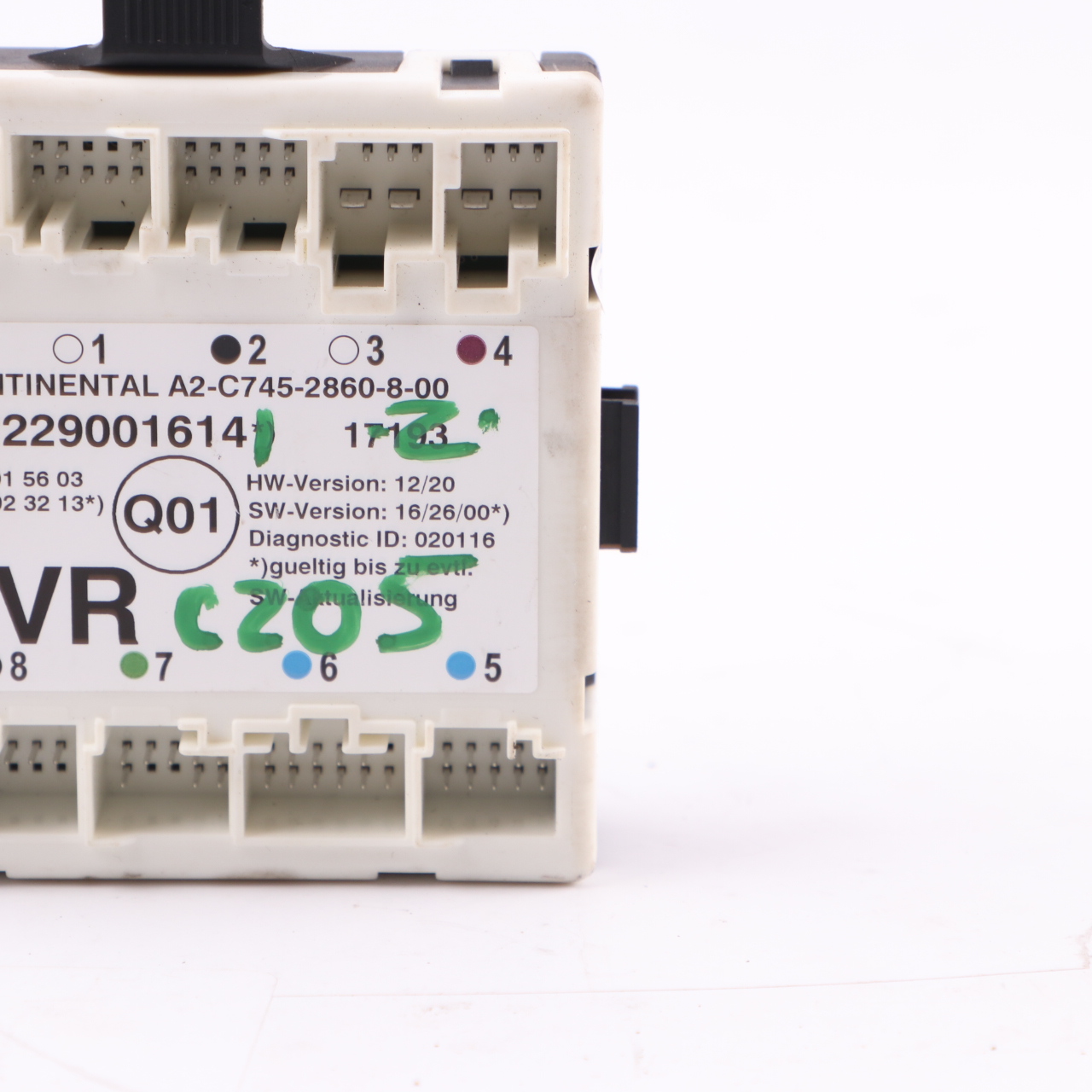 Modul Mercedes C205 Vordertür rechts Steuermodul Einheit A2229001614