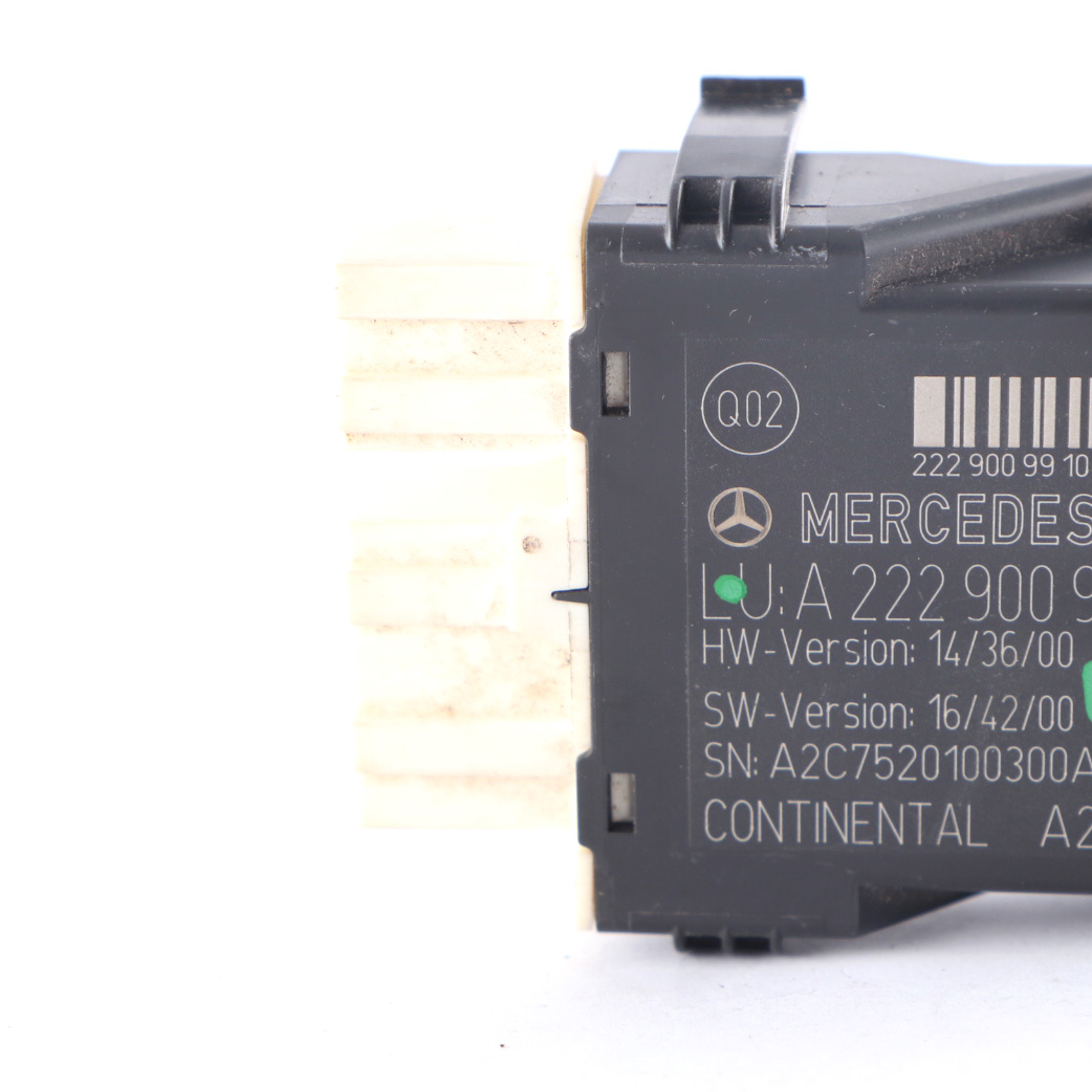 Mercedes W205 W213 C238 Sitz Heizung Heizungs Modul Steuergerät ECU A2229009910