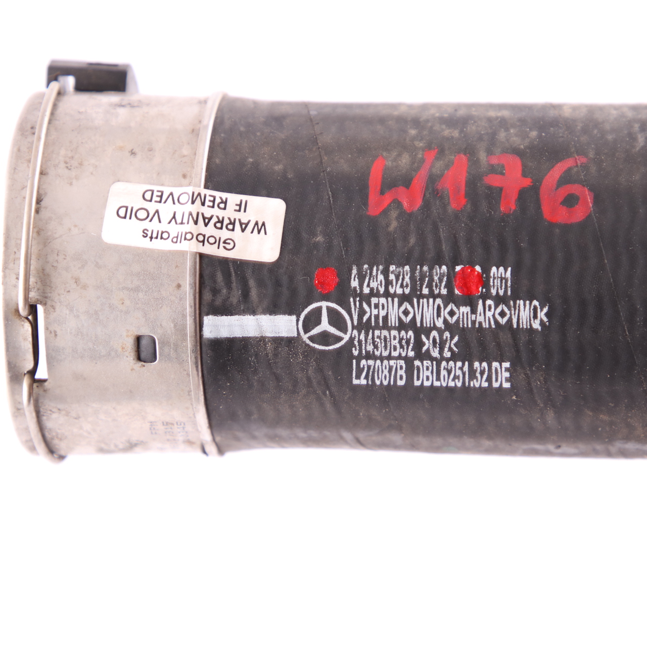 Mercedes W176 Ansaugschlauch Ladeluftkühler Turbo Rohr A2465281282