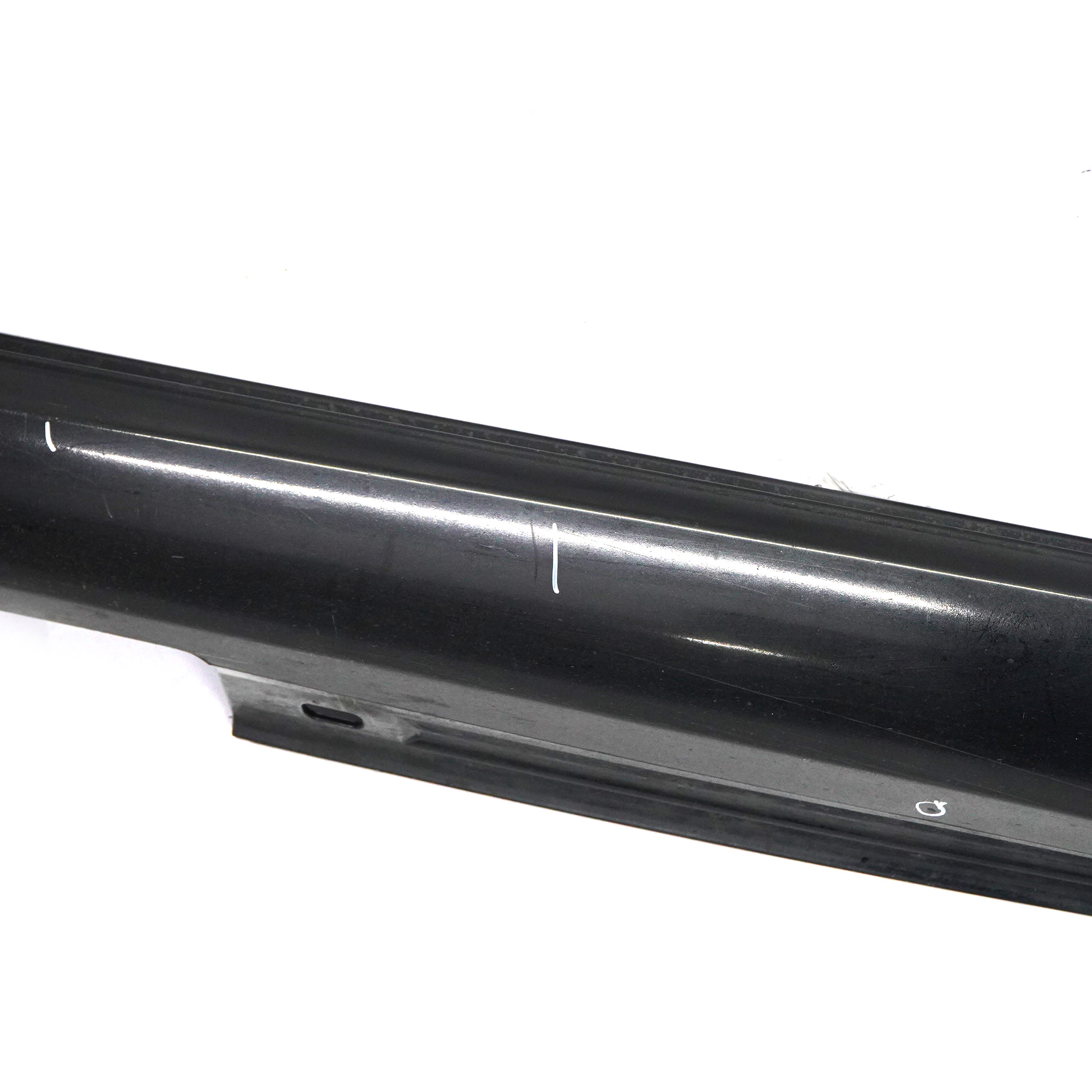 Mercedes W176 Side Skirt Left N/S Door Sill Cover W117 W246 Cosmic Black - 191