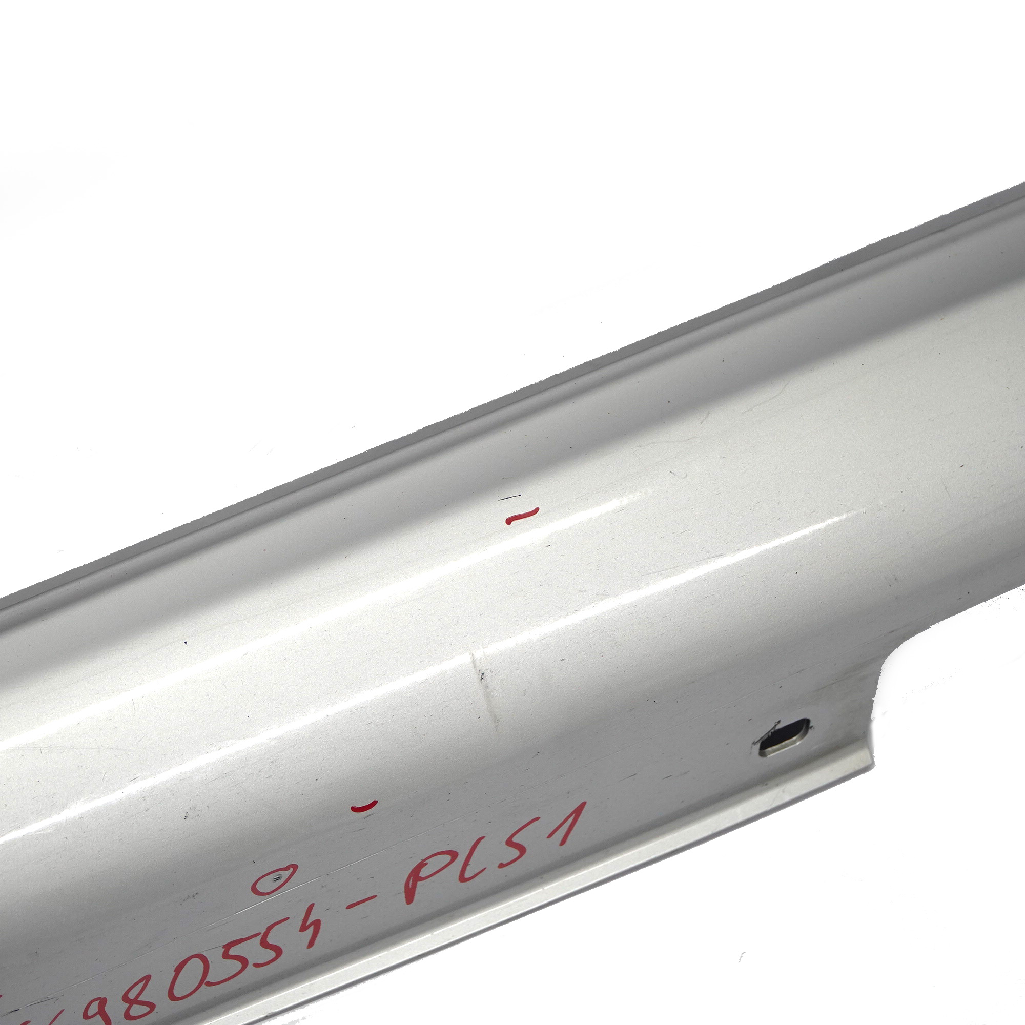 Side Skirt Mercedes W117 W176 W246 Left N/S Door Sill Cover Polar Silver - 761