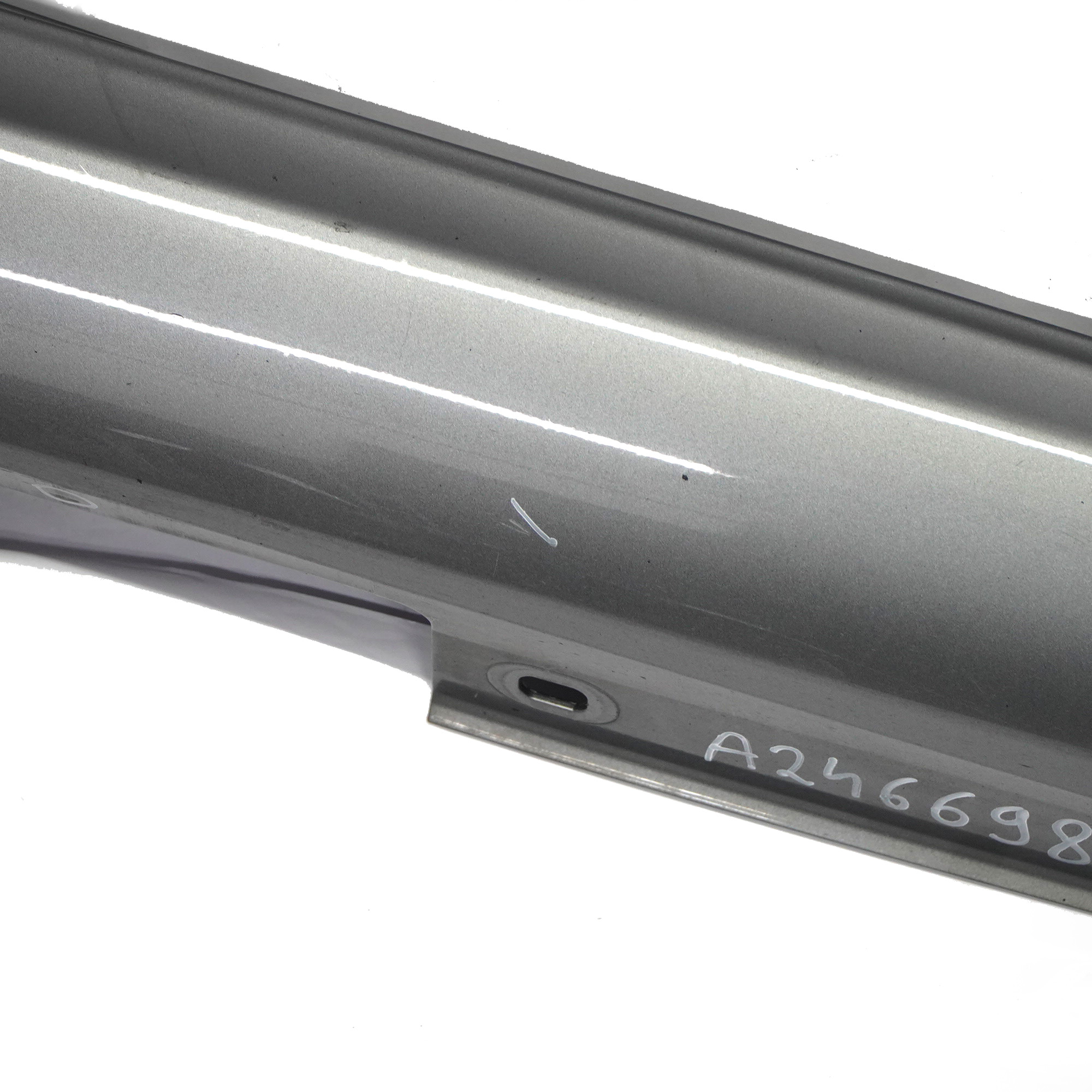 Mercedes W176 Side Skirt Right O/S Door Sill Cover W117 W246 Mountain Grey - 787