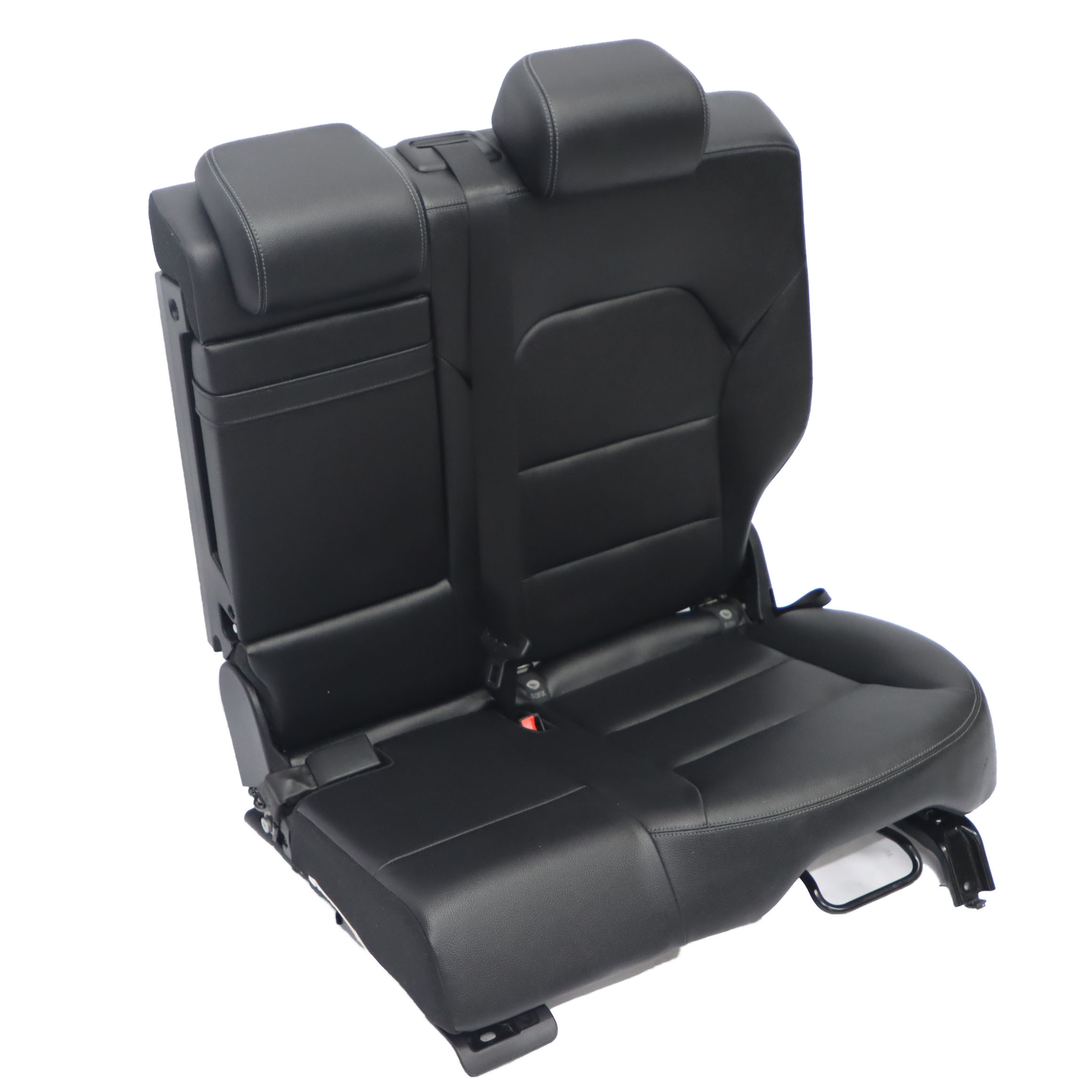 Mercedes W246 Sitz hinten links Rückenlehne Sofa Bank Kunstleder Schwarz