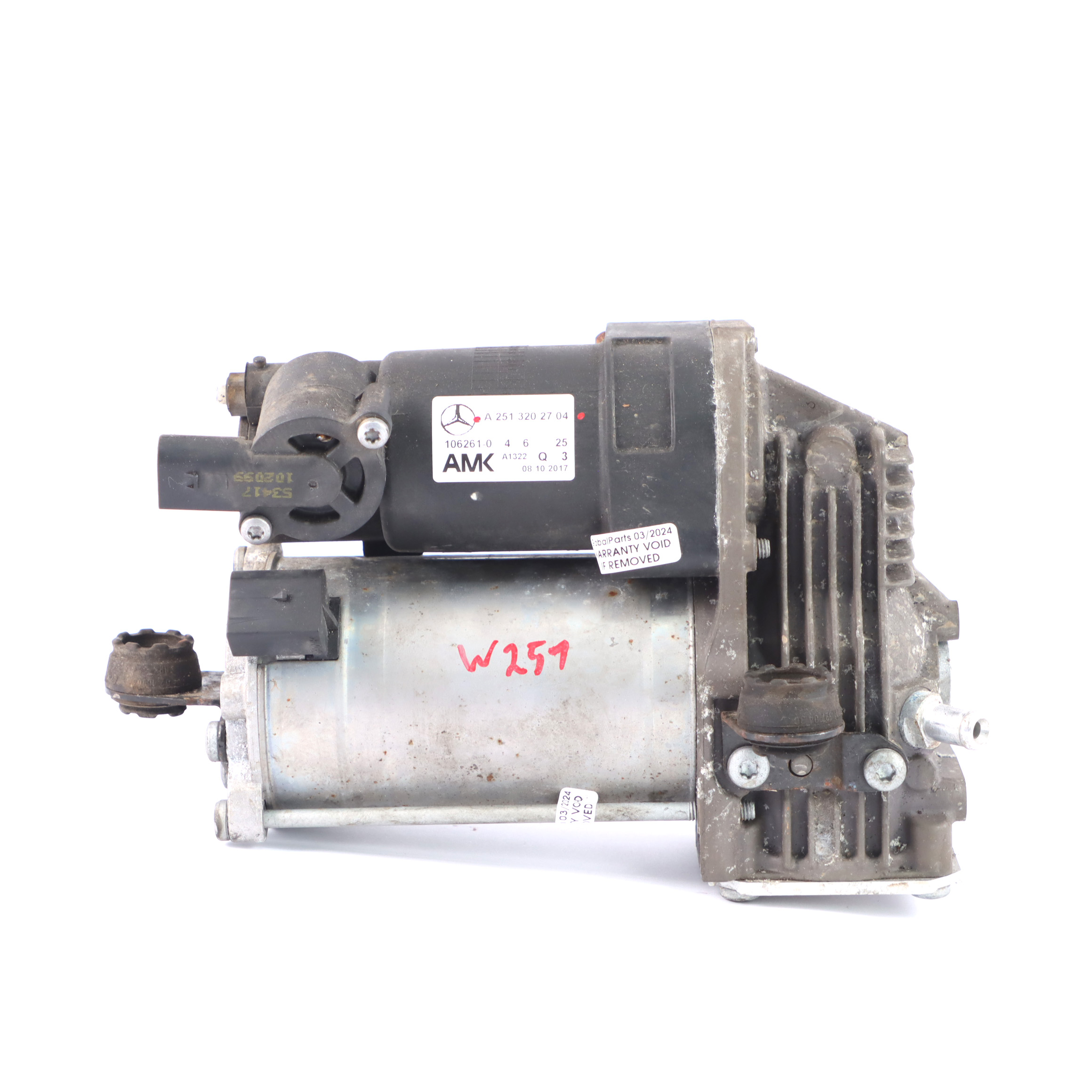 Mercedes W251 Luft federung Kompressor Pumpe Steuergerät A2513202704