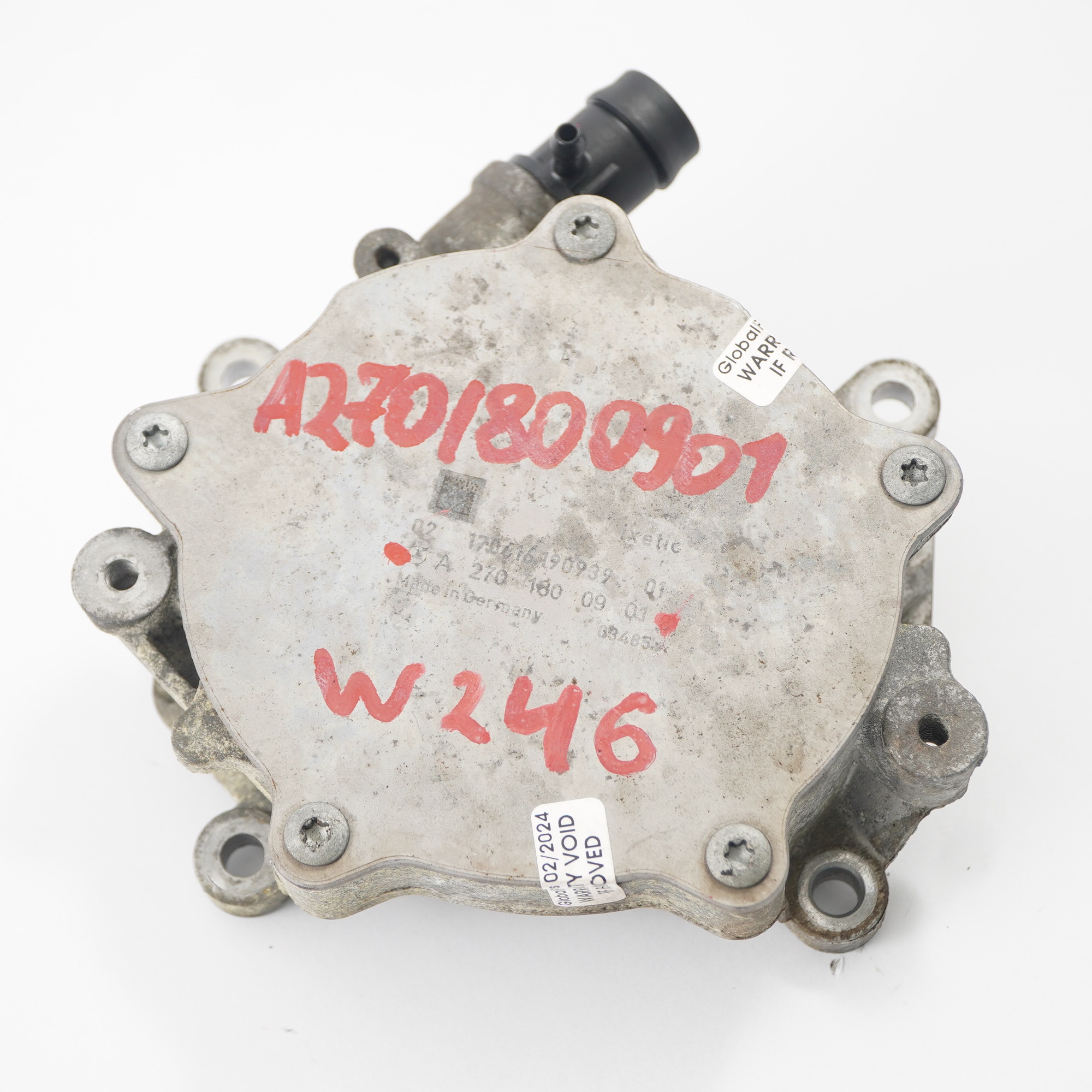 Mercedes W176 W204 C207 W212 W246 M270 Benzin motor Unterdruck pumpe A2701800901