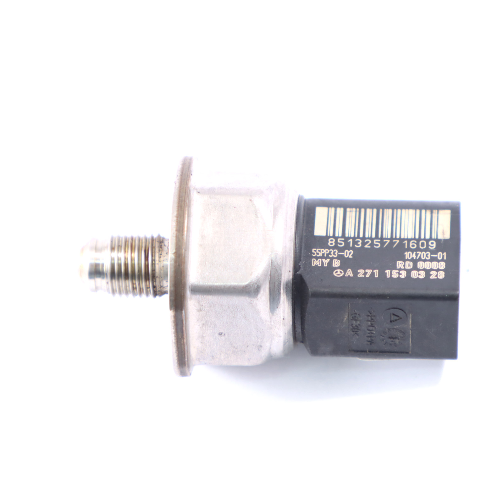 Kraftstoff Drucksensor Mercedes W204 Benzin OM271 Einspritzschiene A2711530328