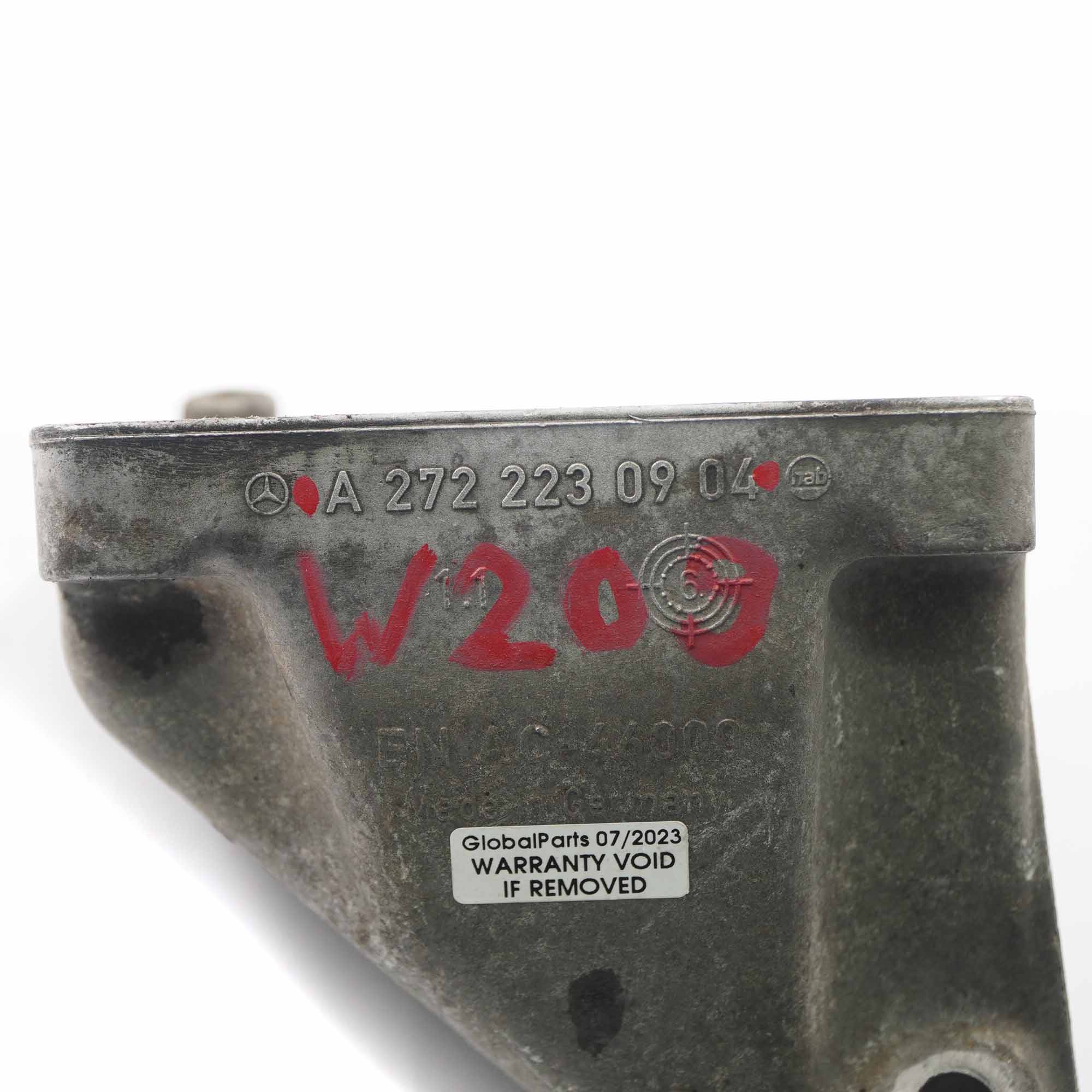 Motor halterung Mercedes W203 W209 M272 Benzin Links Halterung A2722230904